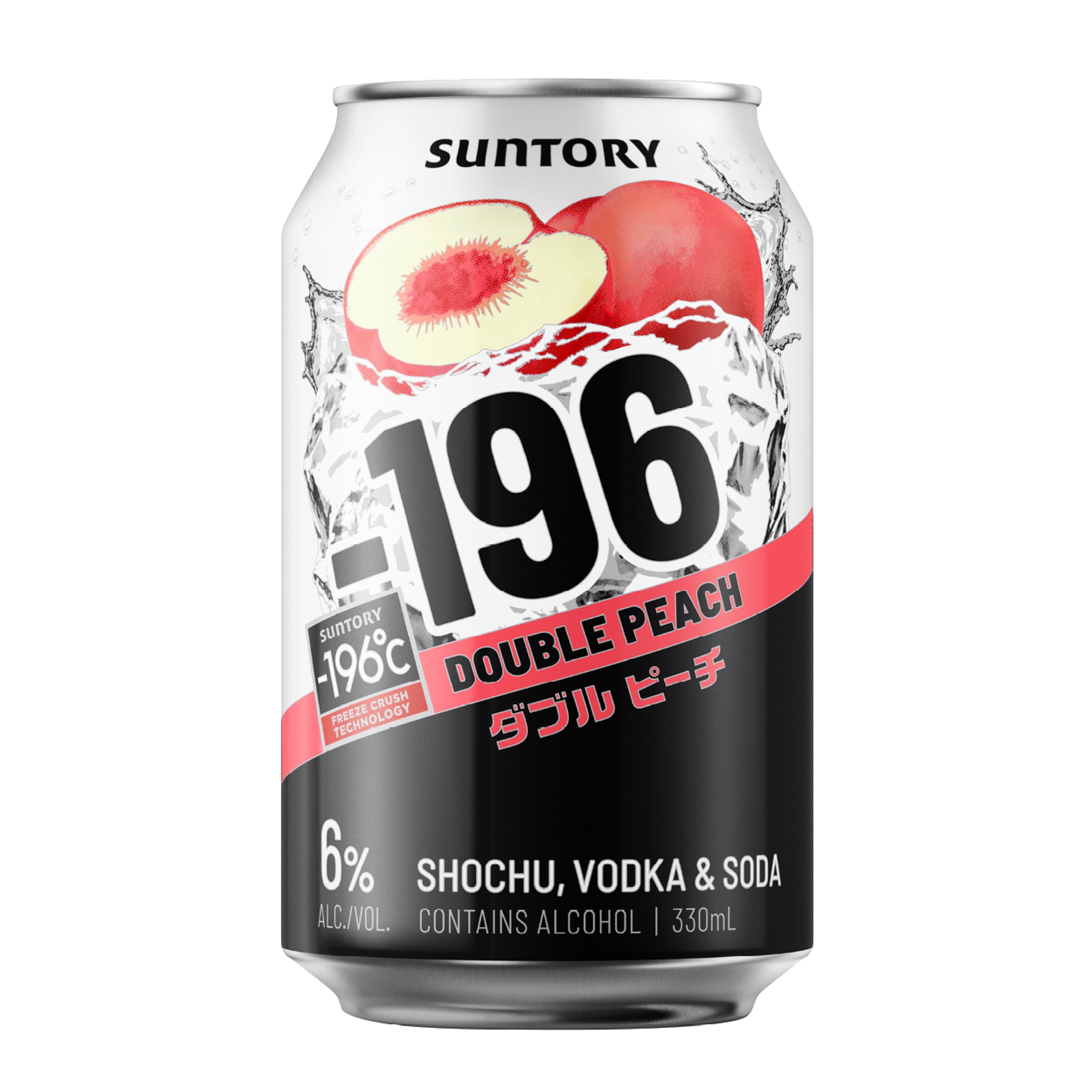 Suntory -196 Double Peach Can 330mL - Harry's Liquor