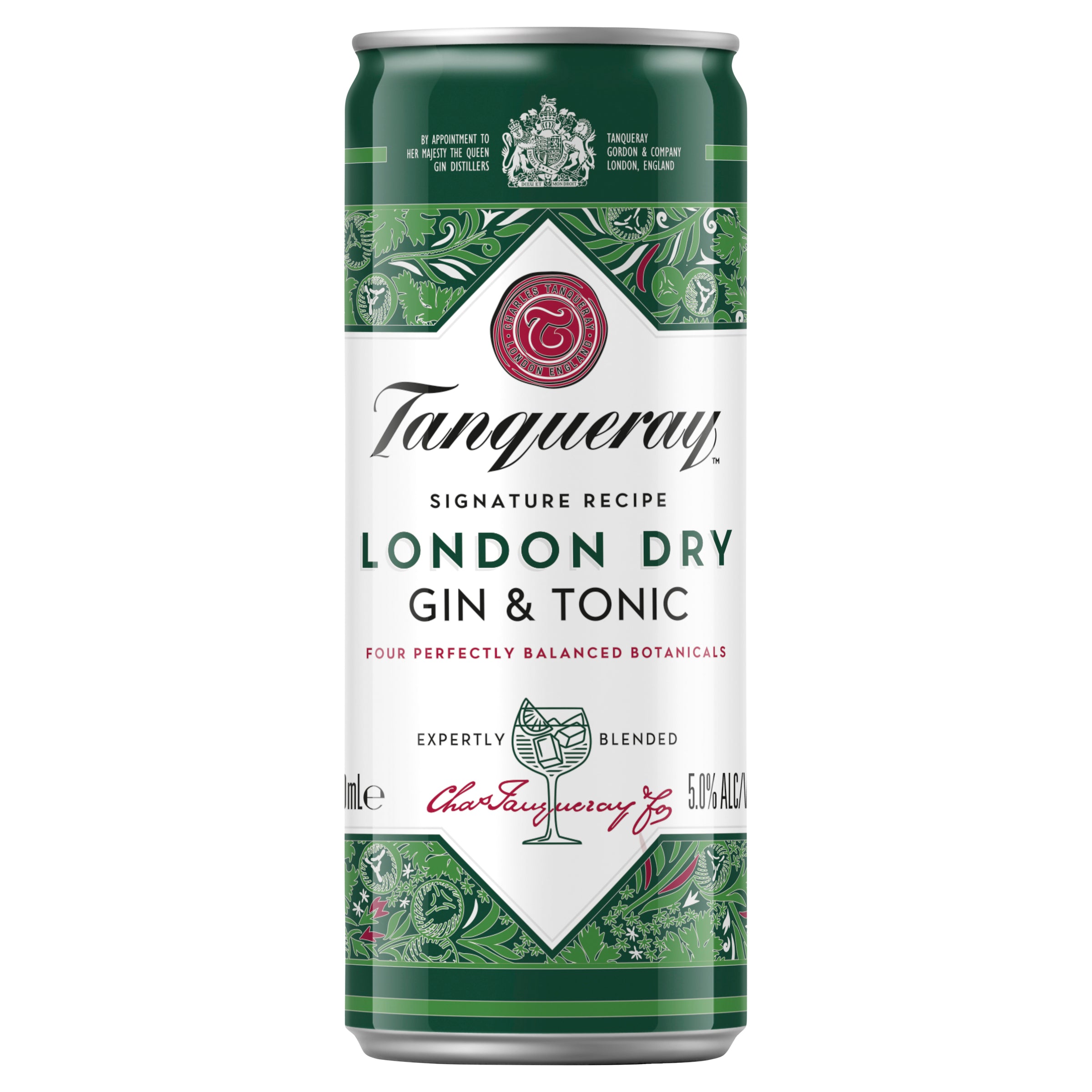 Tanqueray Gin & Tonic Can 250mL - Harry's Liquor