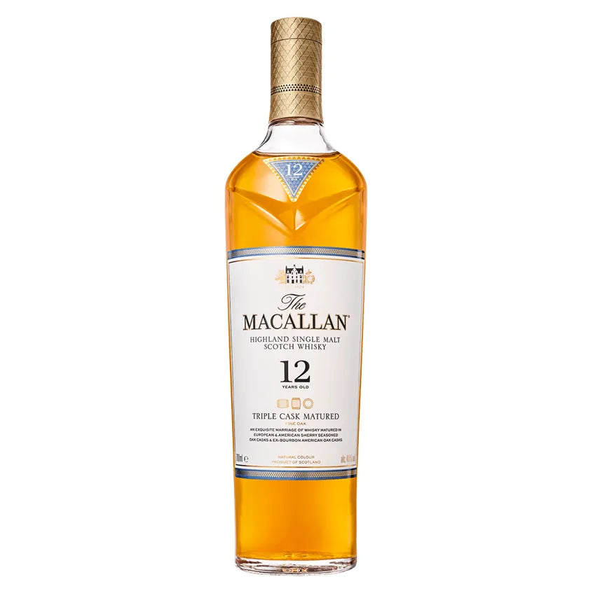 The Macallan 12 Year Old Triple Cask Single Malt Scotch Whisky 700mL - Harry's Liquor