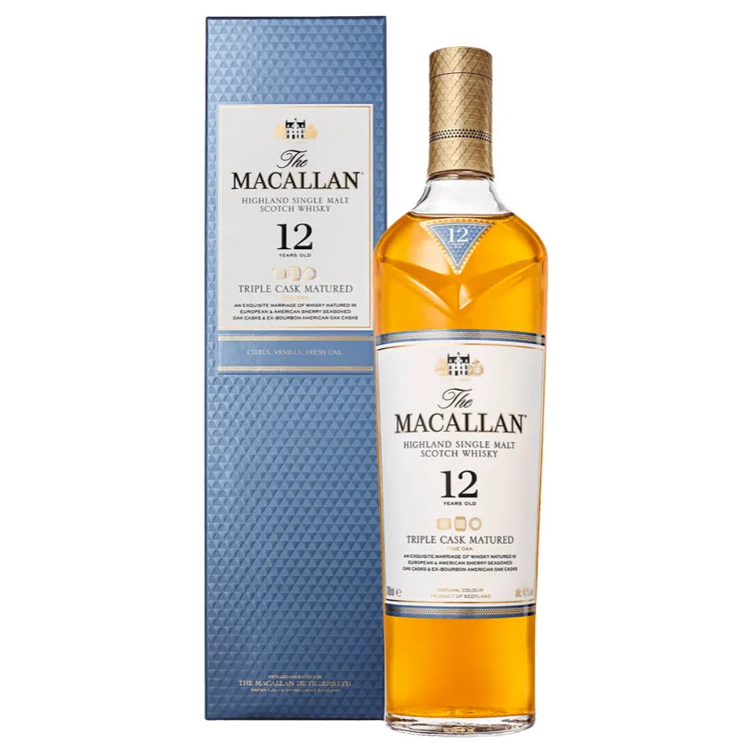 The Macallan 12 Year Old Triple Cask Single Malt Scotch Whisky 700mL - Harry's Liquor