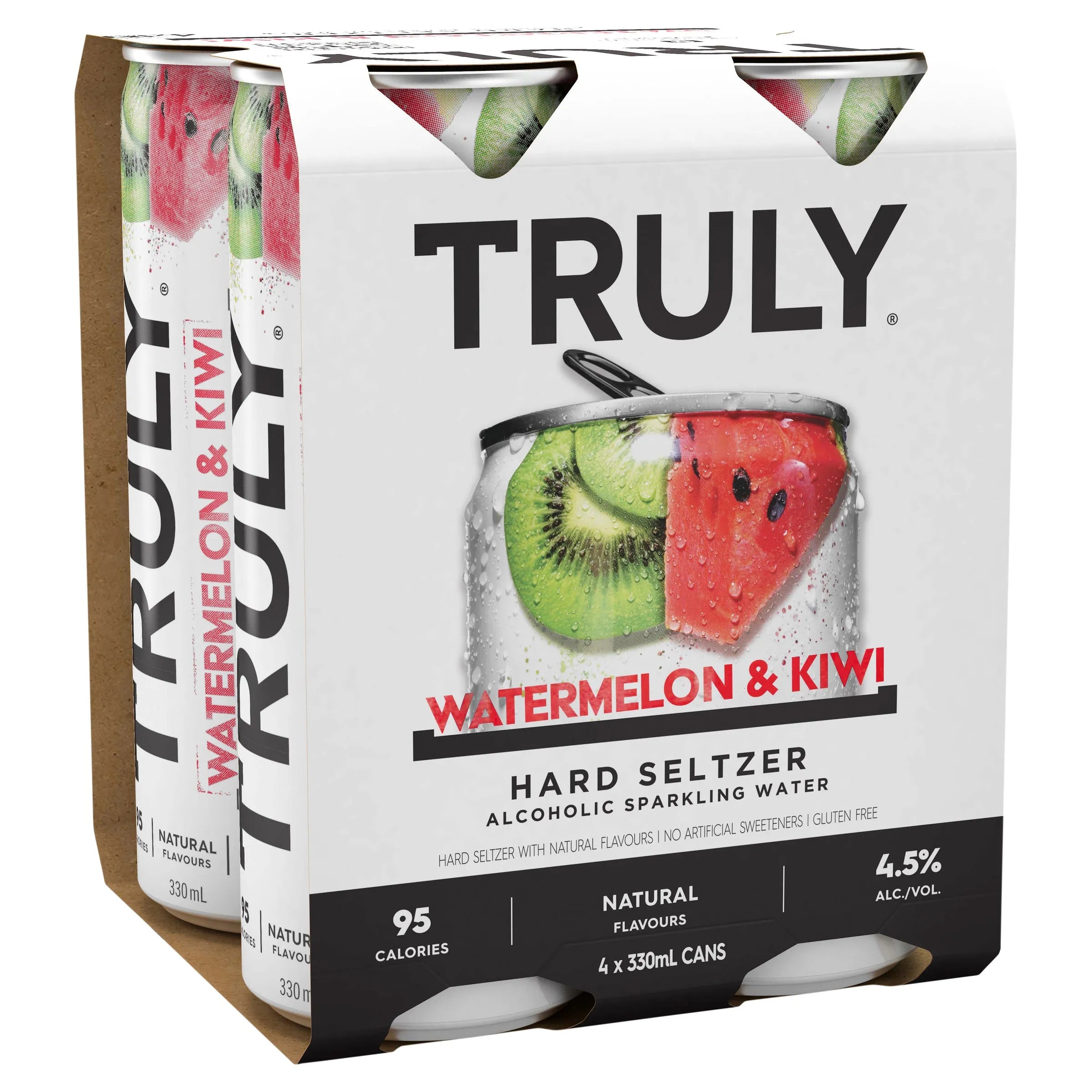 Truly Hard Seltzer Watermelon & Kiwi Can 330mL - Harry's Liquor