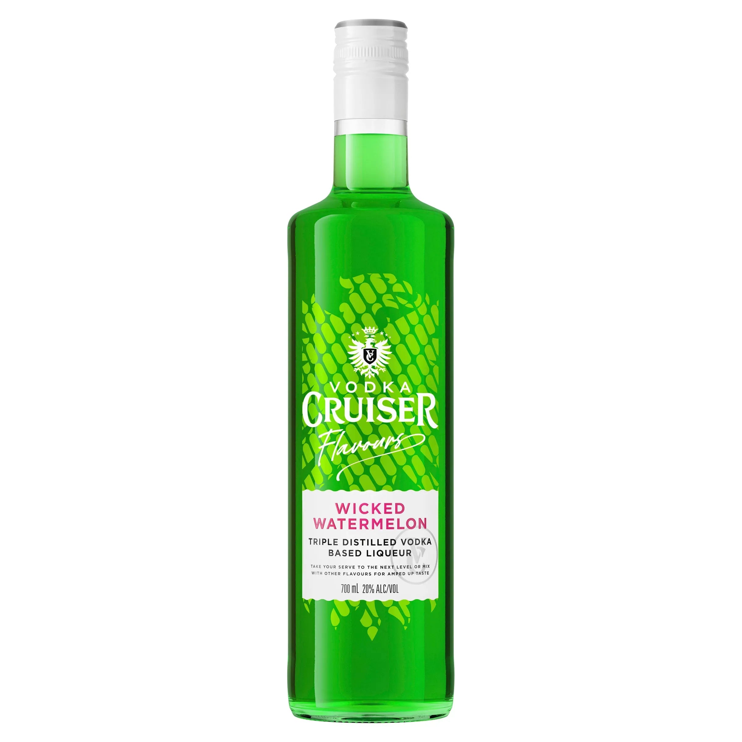 Vodka Cruiser Flavours Wicked Watermelon Vodka 700mL - Harry's Liquor