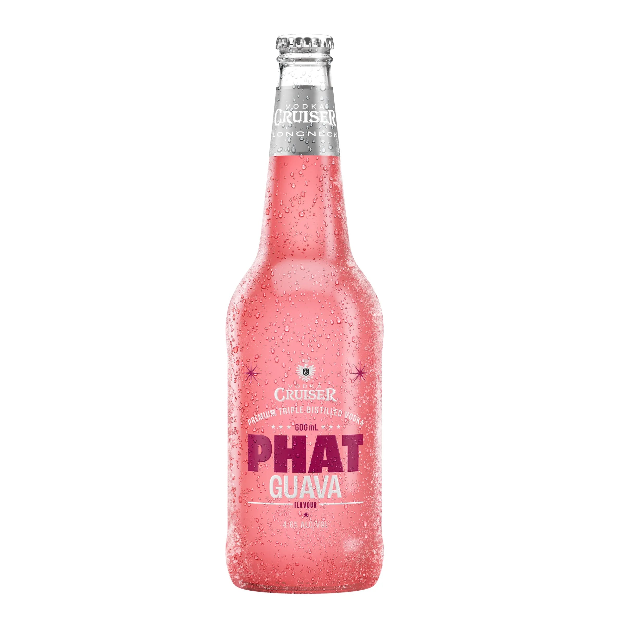 Vodka Cruiser Phat Guava Longneck 600mL - Harry's Liquor