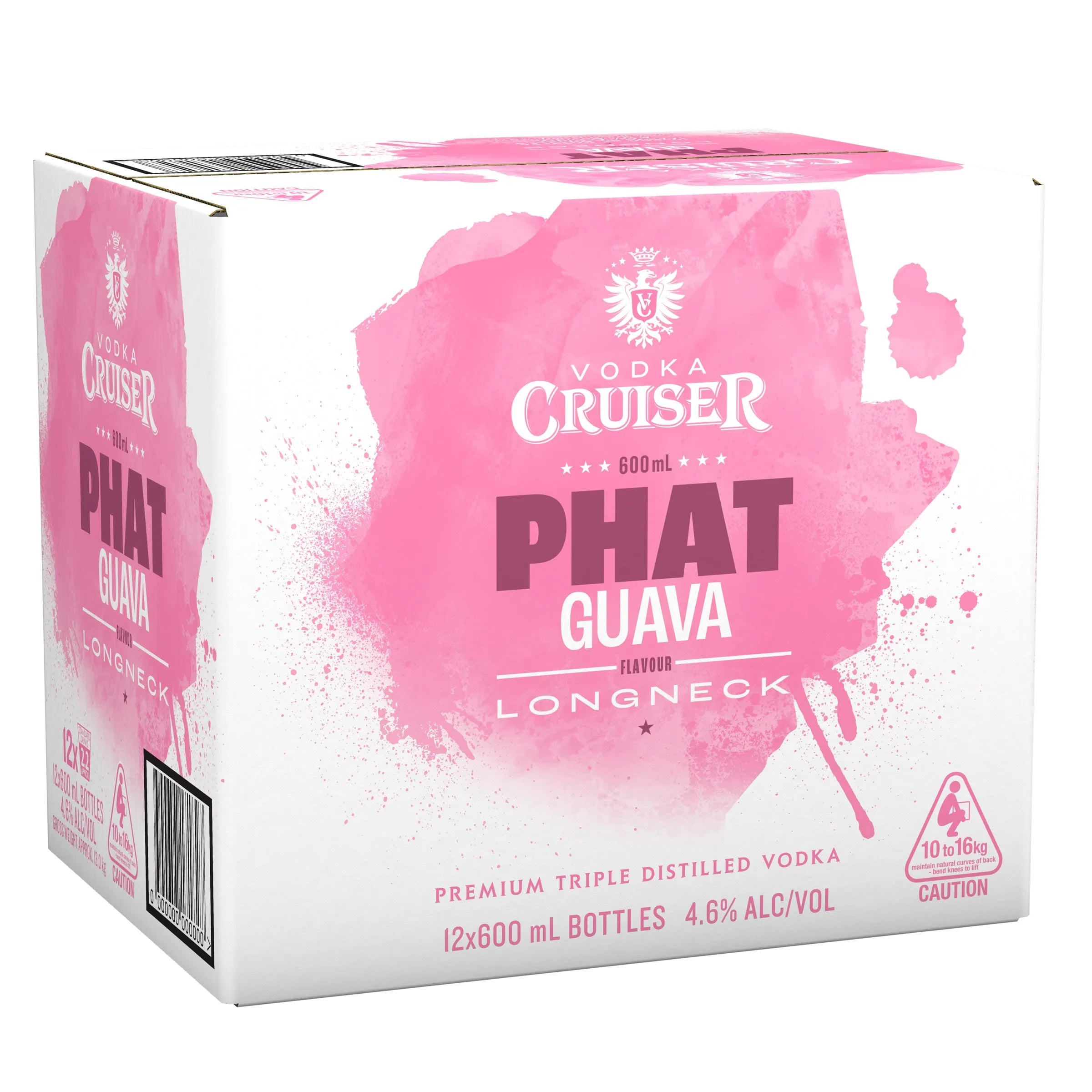 Vodka Cruiser Phat Guava Longneck 600mL - Harry's Liquor