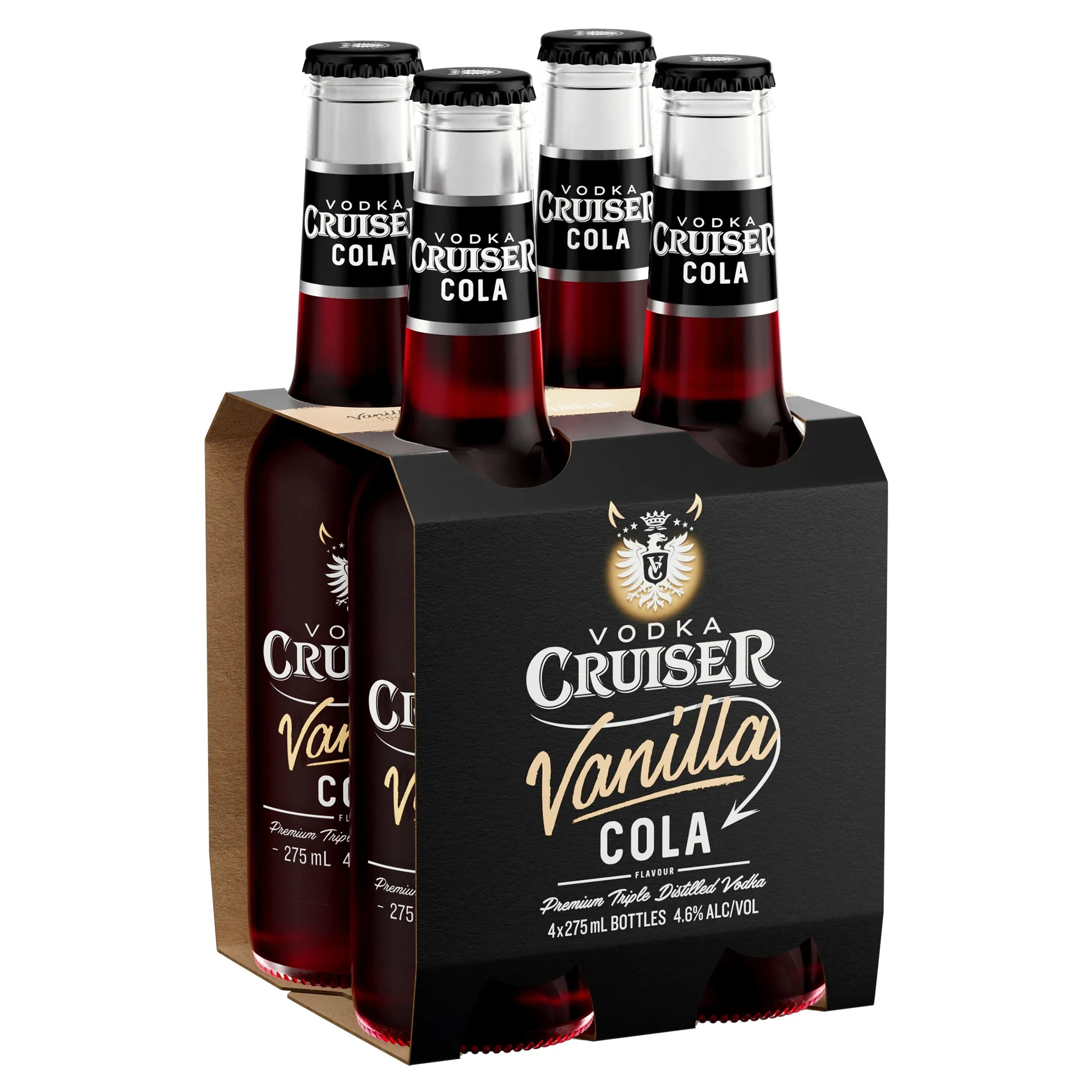 Vodka Cruiser Vanilla Cola Bottle 275mL - Harry's Liquor