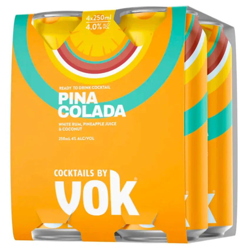 Vok Pina Colada Cocktail Can 250mL - Harry's Liquor