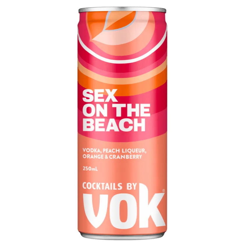 Vok Sex On The Beach Cocktail Can 250mL - Harry's Liquor