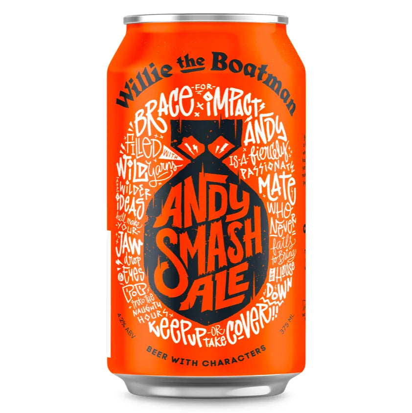 Willie the Boatman Andy Smash Ale Can 375mL - Harry's Liquor