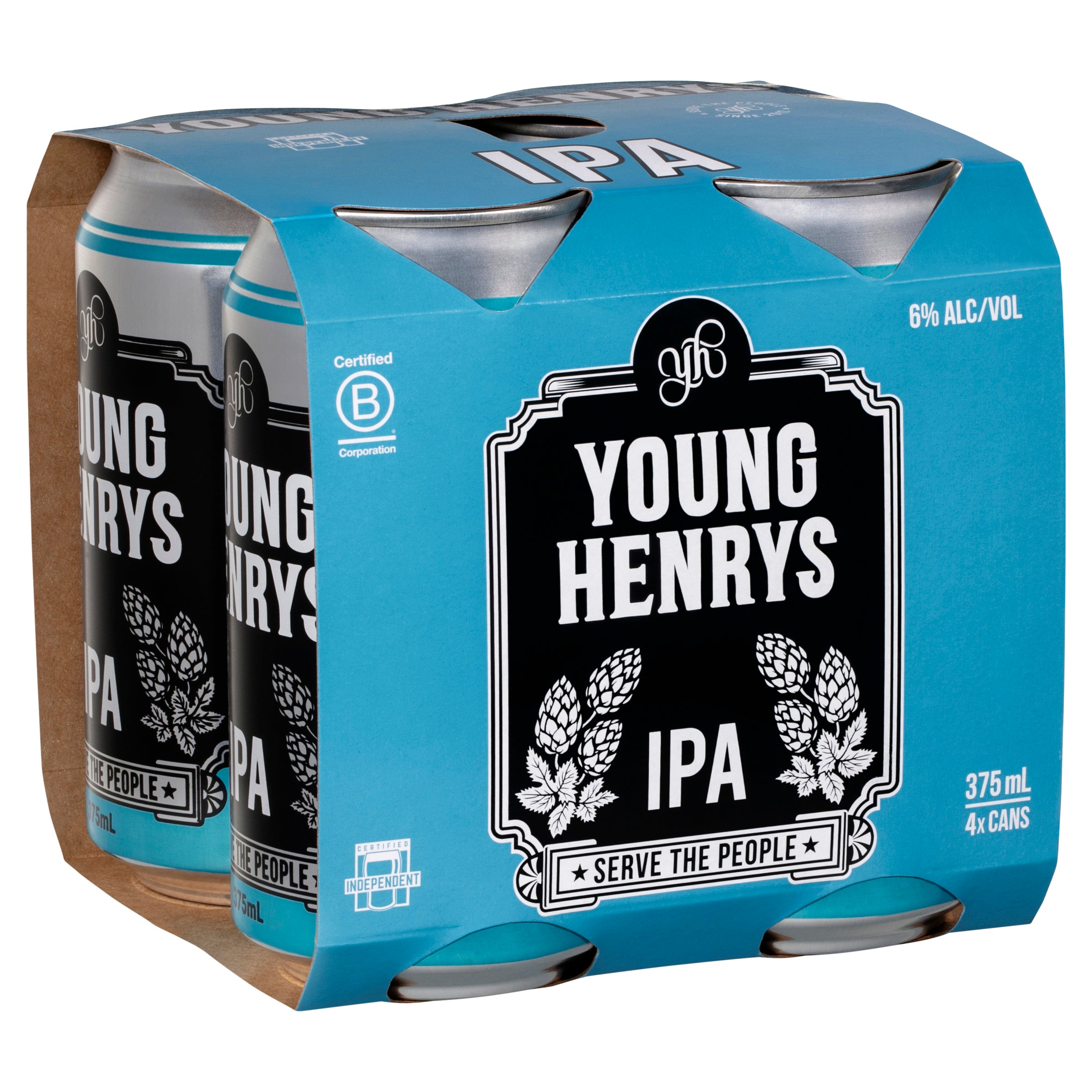 Young Henrys IPA Can 375mL - Harry's Liquor