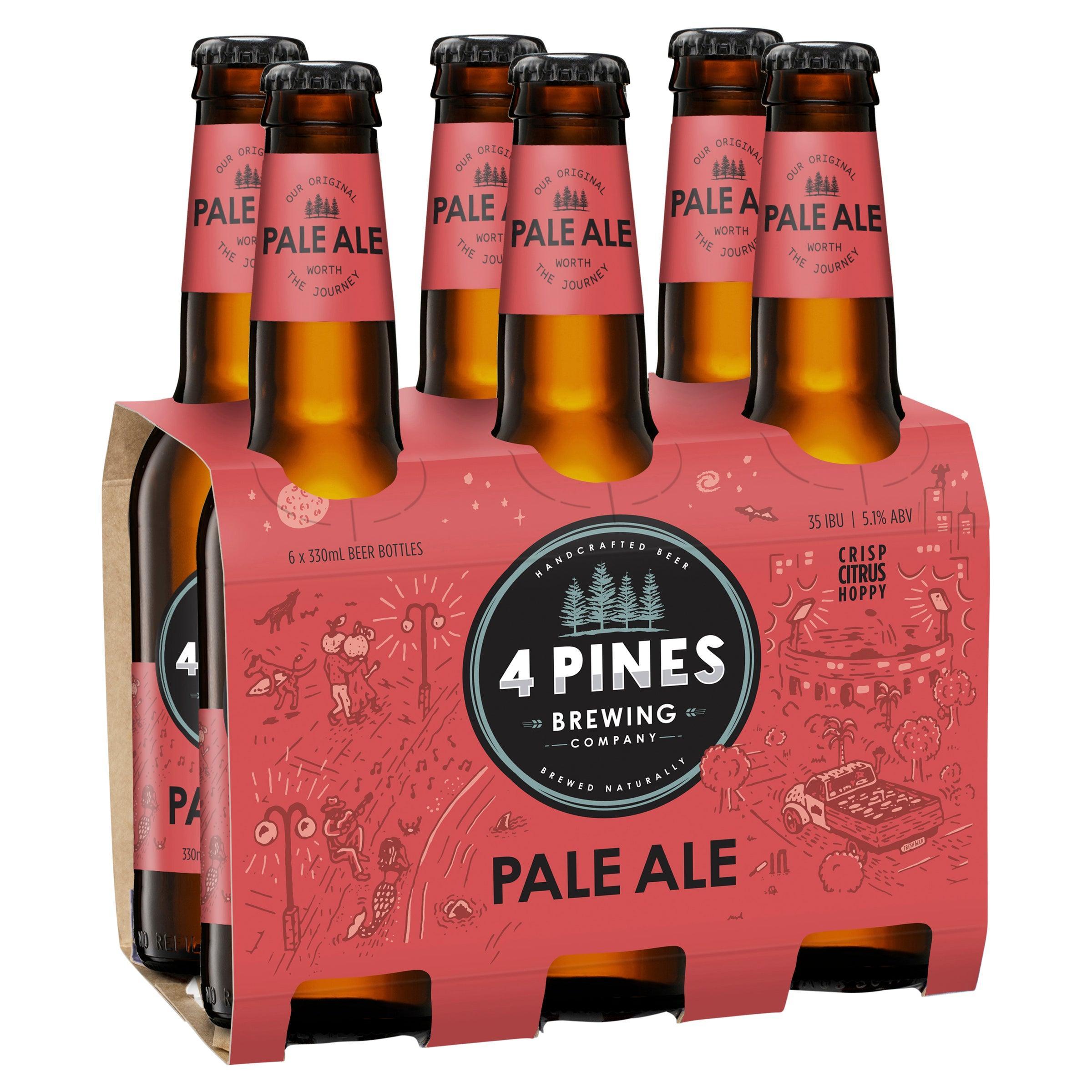 4 Pines Pale Ale Bottle 330mL - Harry's Liquor