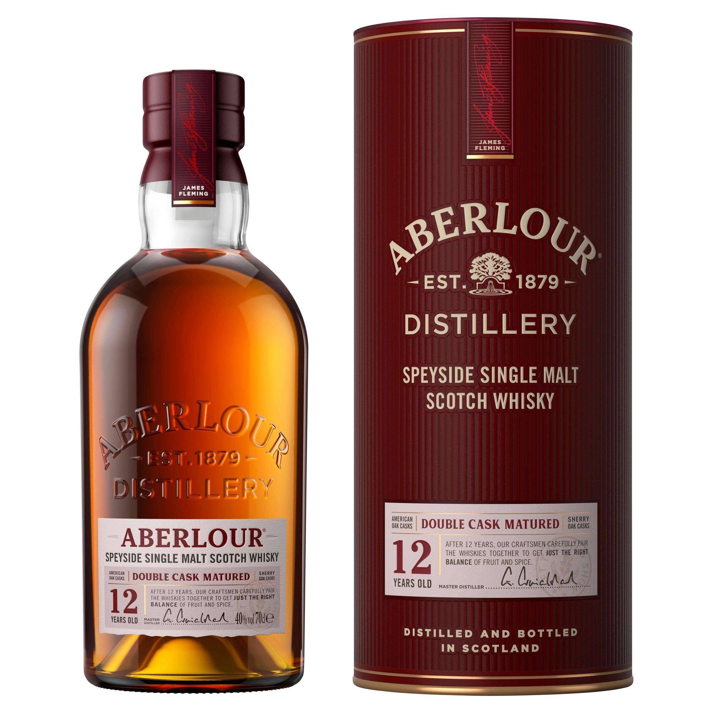 Aberlour 12 Year Old Double Cask Single Malt Scotch Whisky 700mL - Harry's Liquor