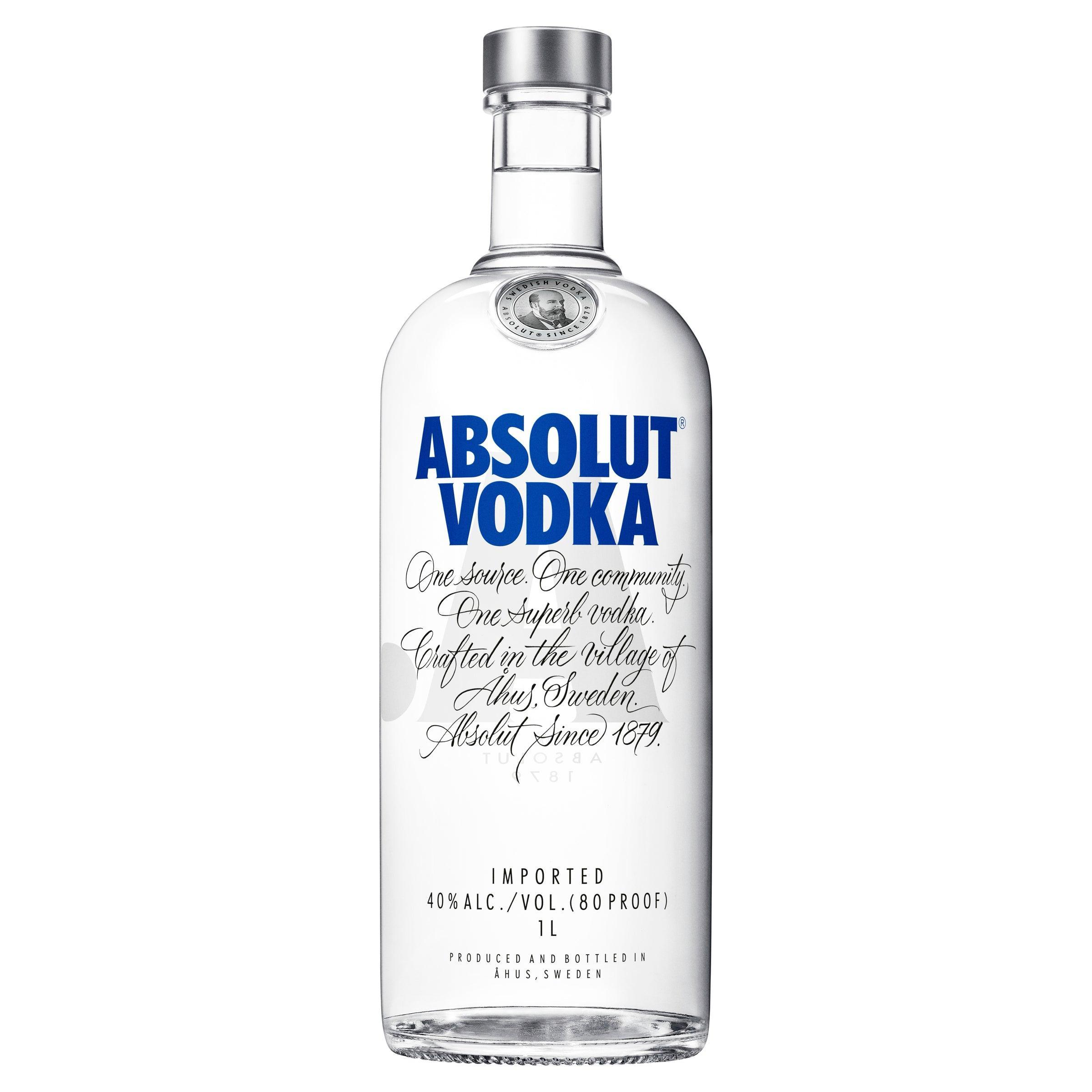 Absolut Vodka 1L - Harry's Liquor