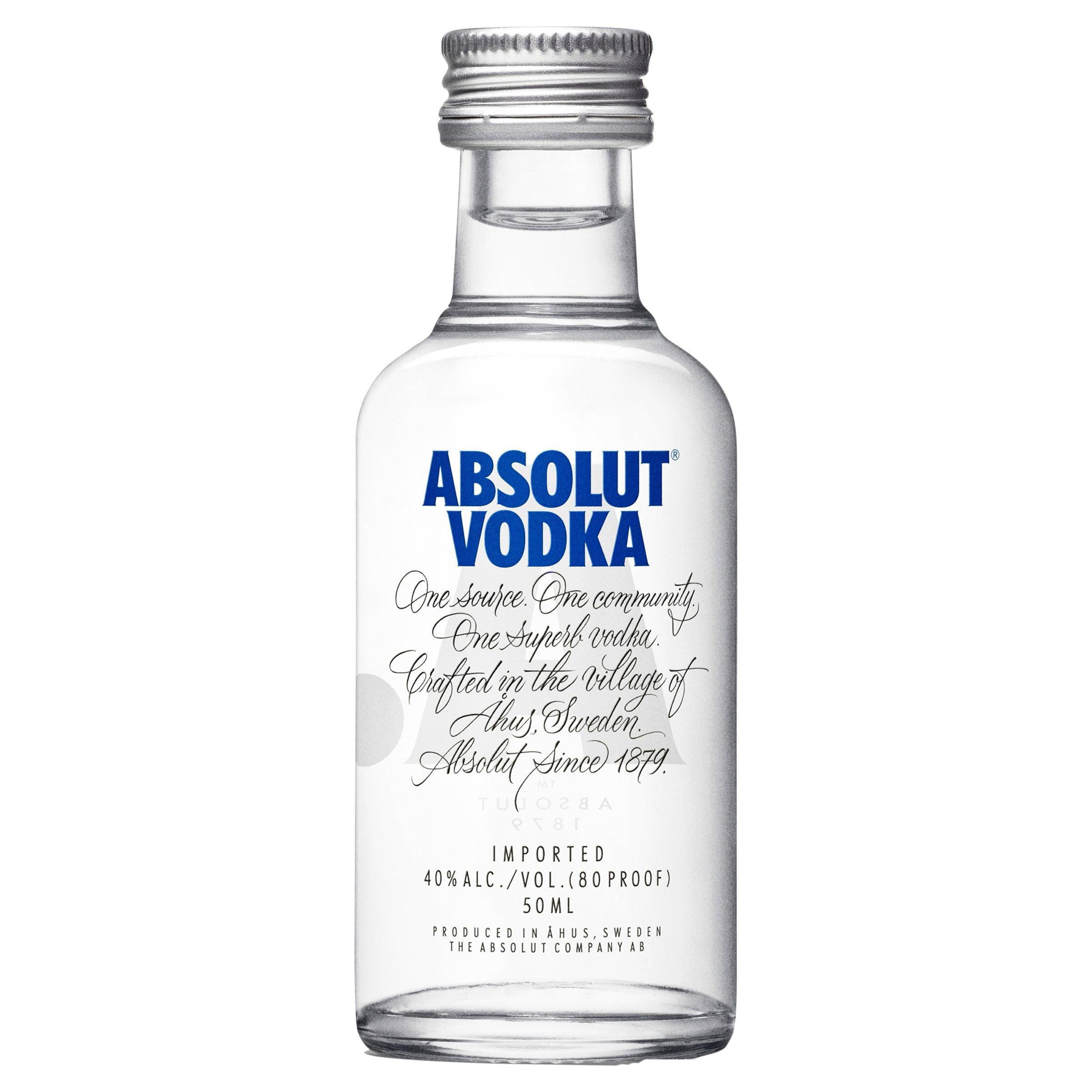 Absolut Vodka 50mL - Harry's Liquor