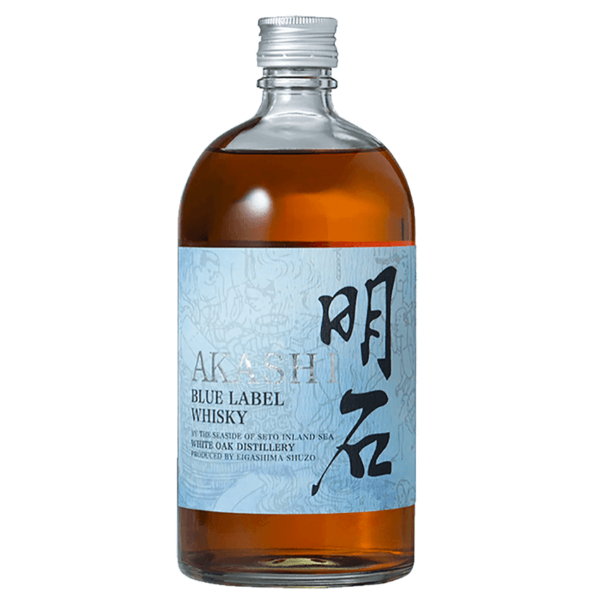 Akashi White Oak Blue Label Blended Japanese Whisky 700mL - Harry's Liquor