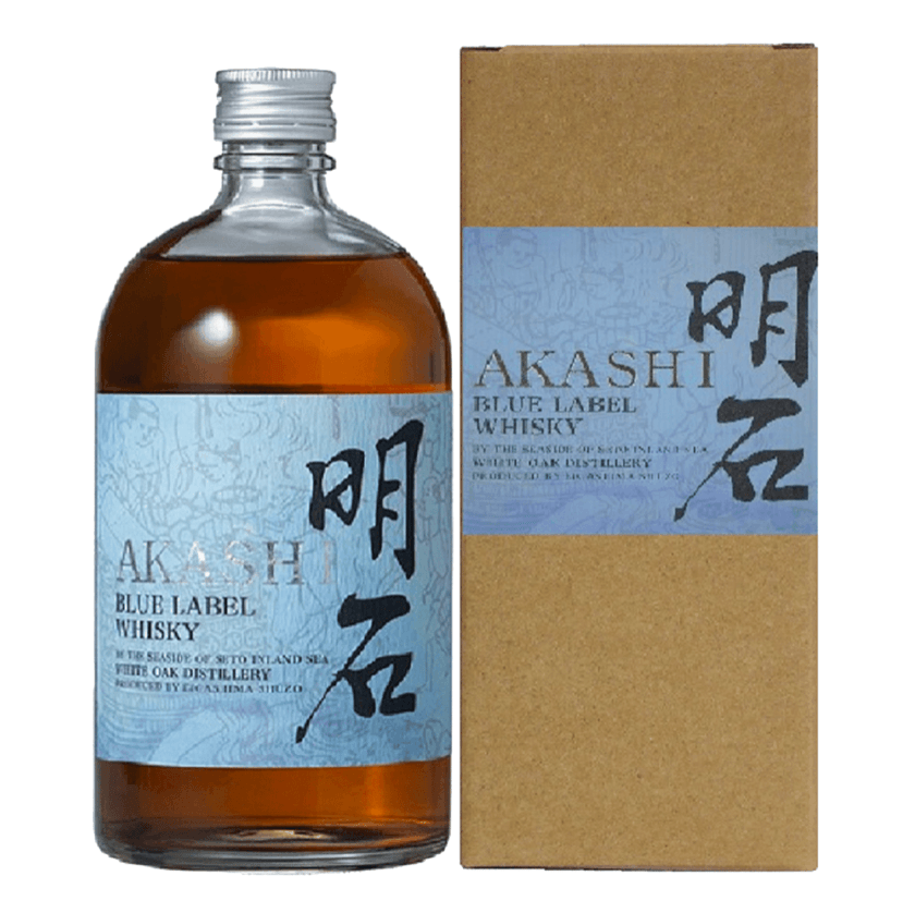 Akashi White Oak Blue Label Blended Japanese Whisky 700mL - Harry's Liquor