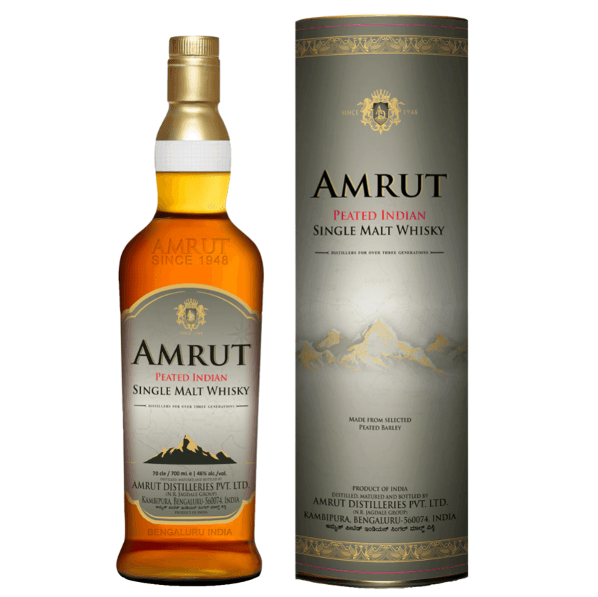 Amrut Peated Single Malt Indian Whisky 700mL - Harry's Liquor