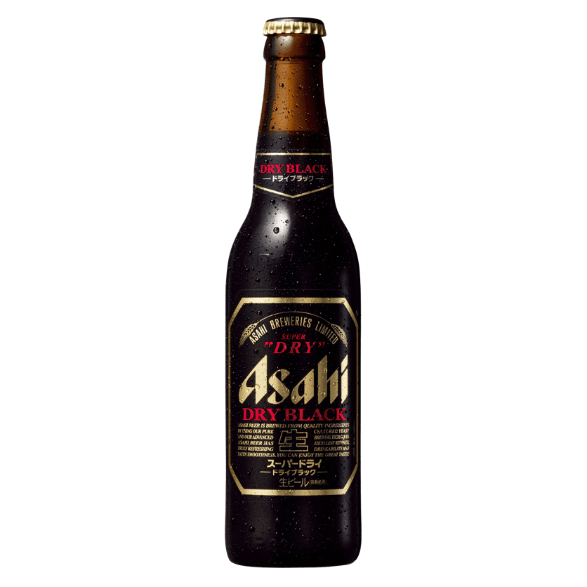 Asahi Super Dry Black Bottle 334mL - Harry's Liquor