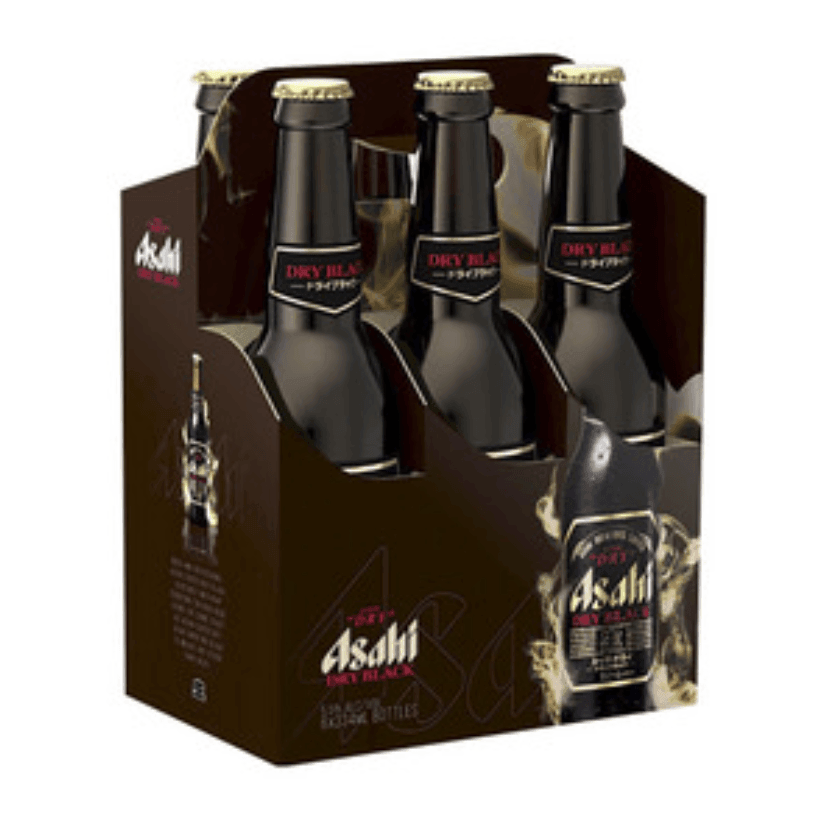 Asahi Super Dry Black Bottle 334mL - Harry's Liquor