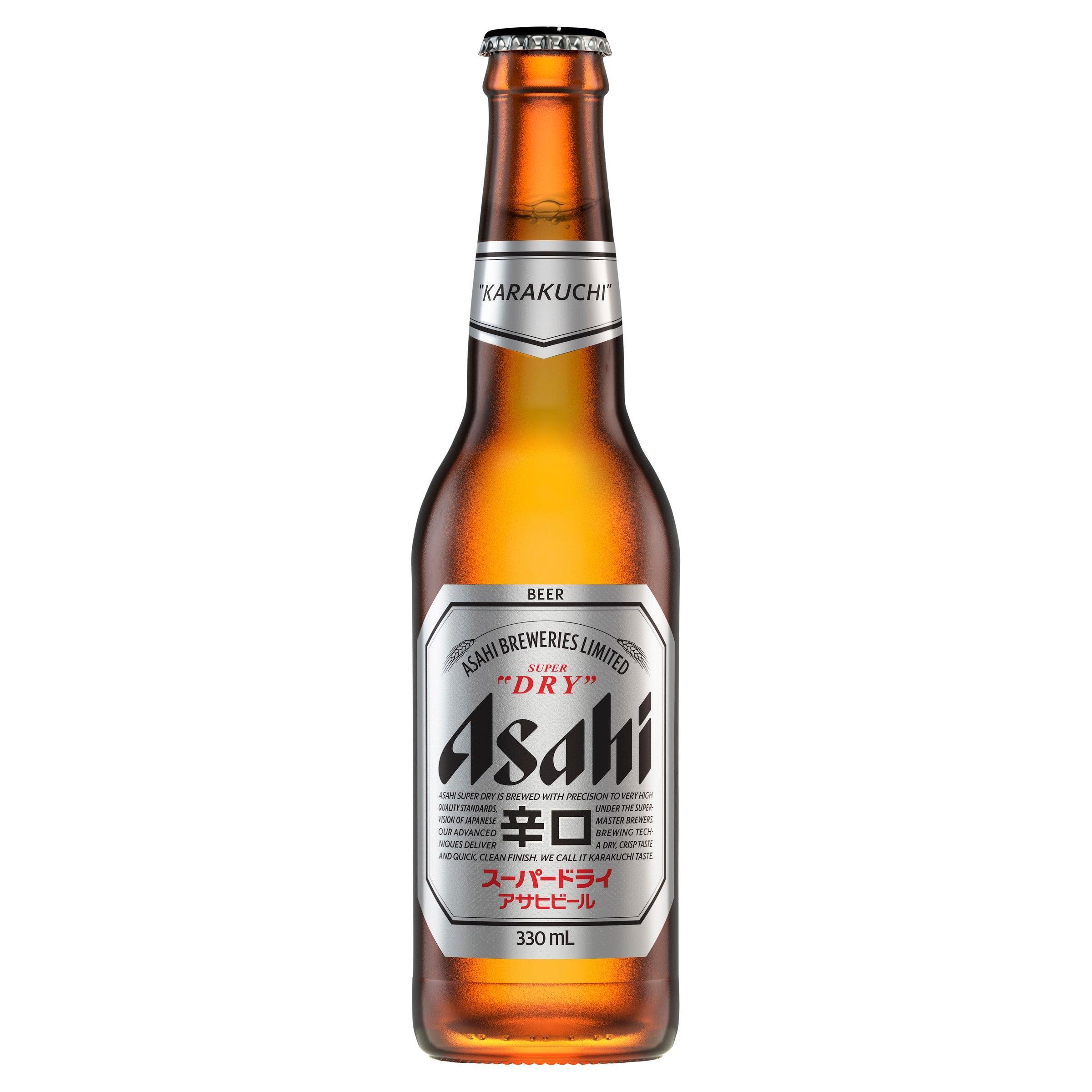 Asahi Super Dry Bottle 330mL - Harry's Liquor