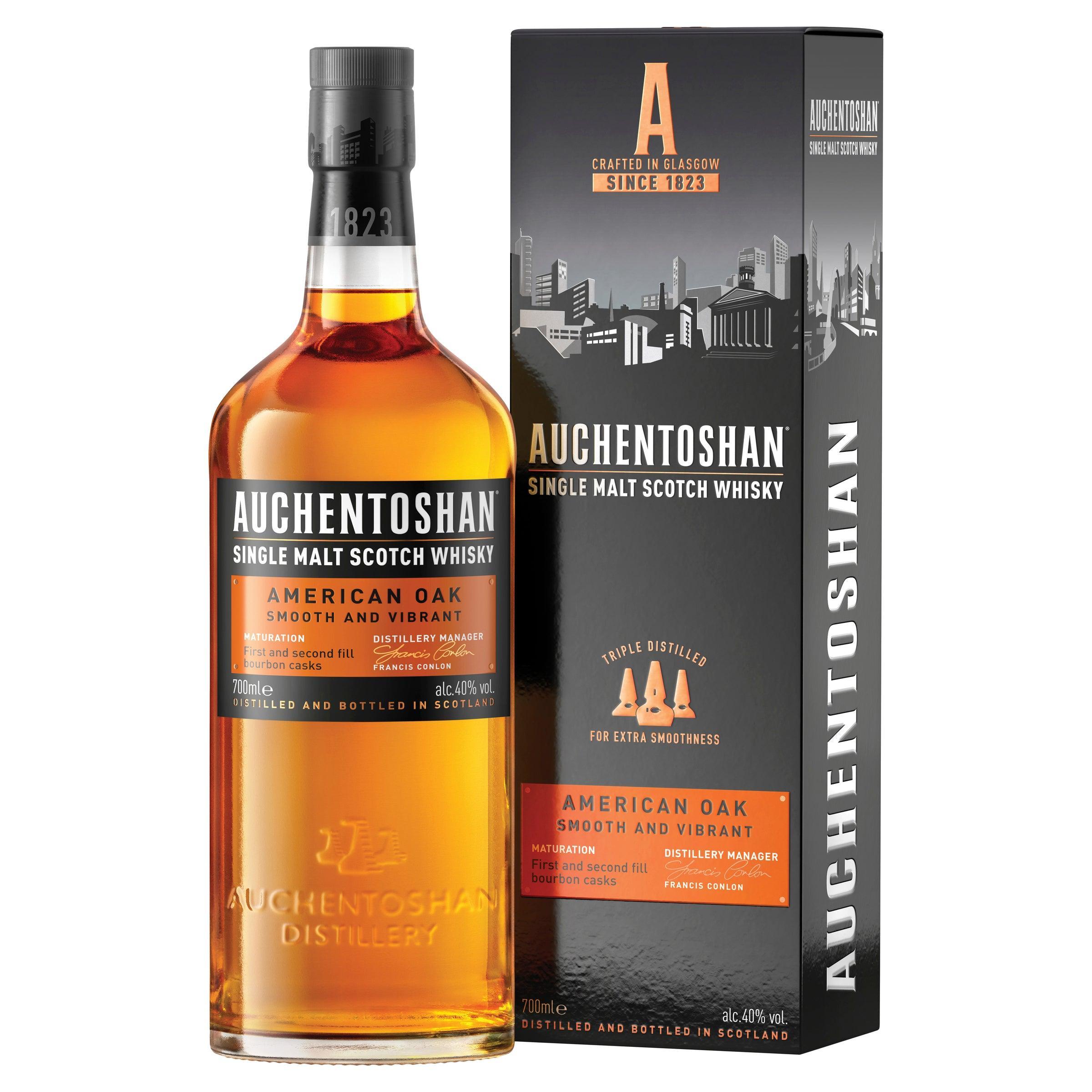 Auchentoshan American Oak Single Malt Scotch Whisky 700mL - Harry's Liquor