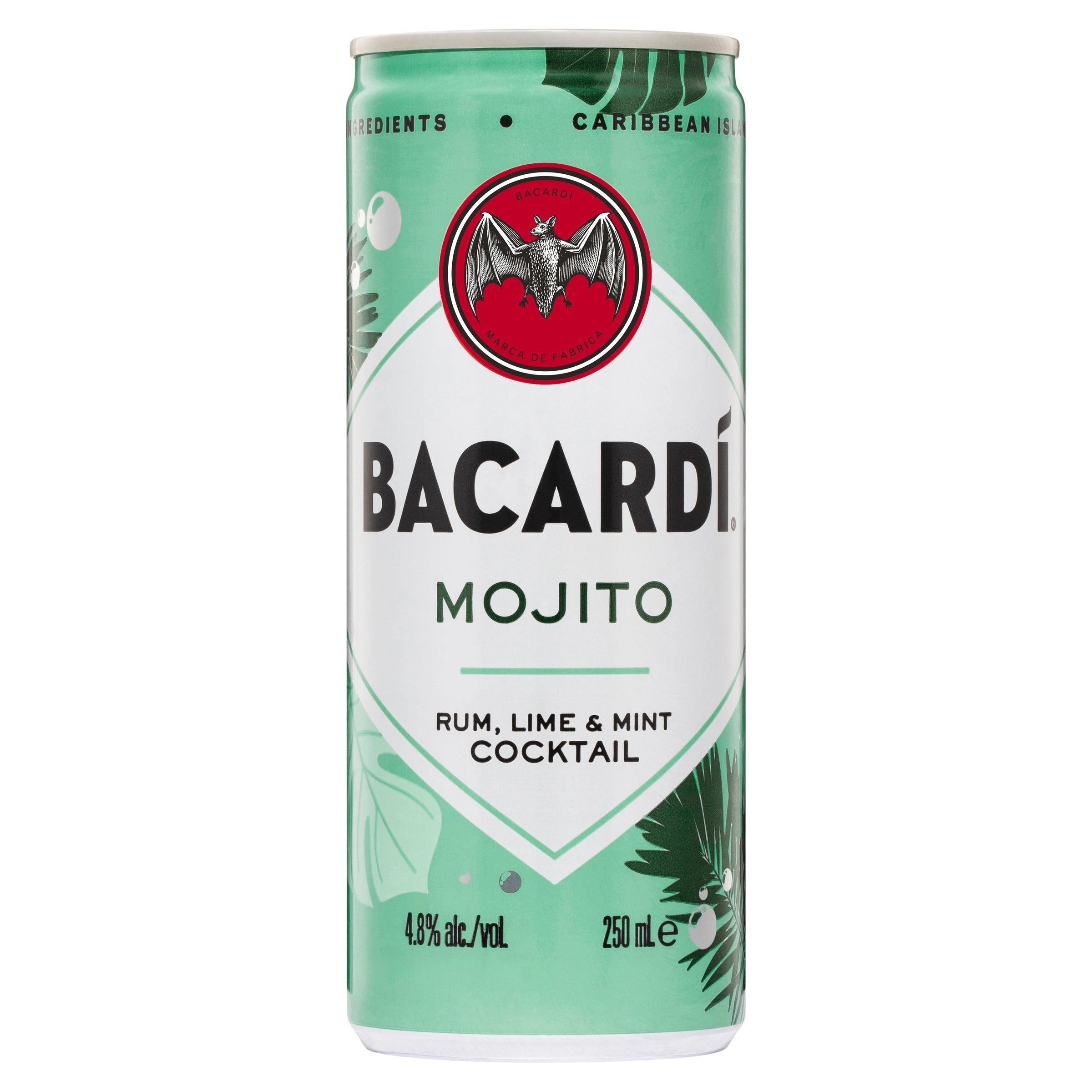 Bacardi Mojito Can 250mL - Harry's Liquor