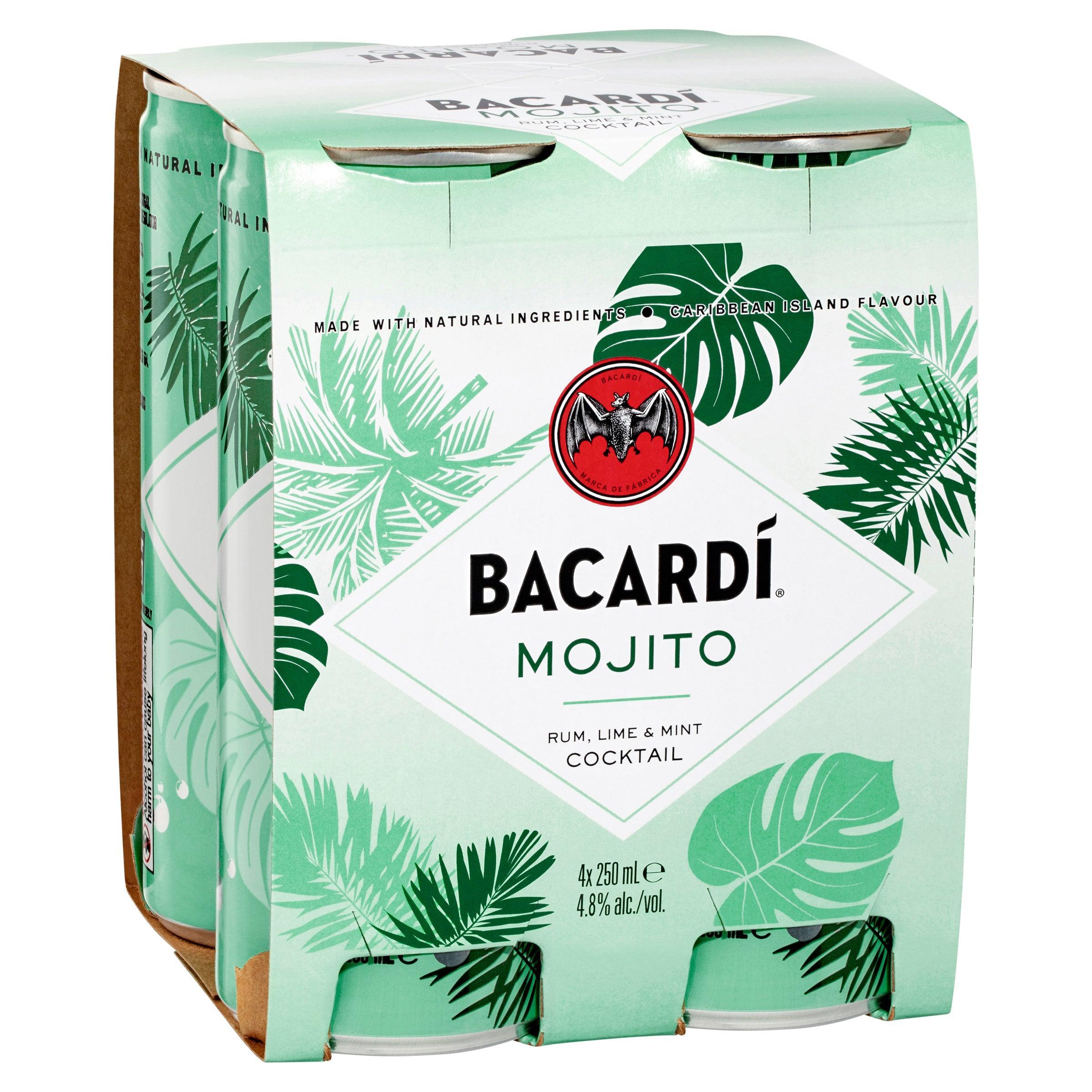 Bacardi Mojito Can 250mL - Harry's Liquor