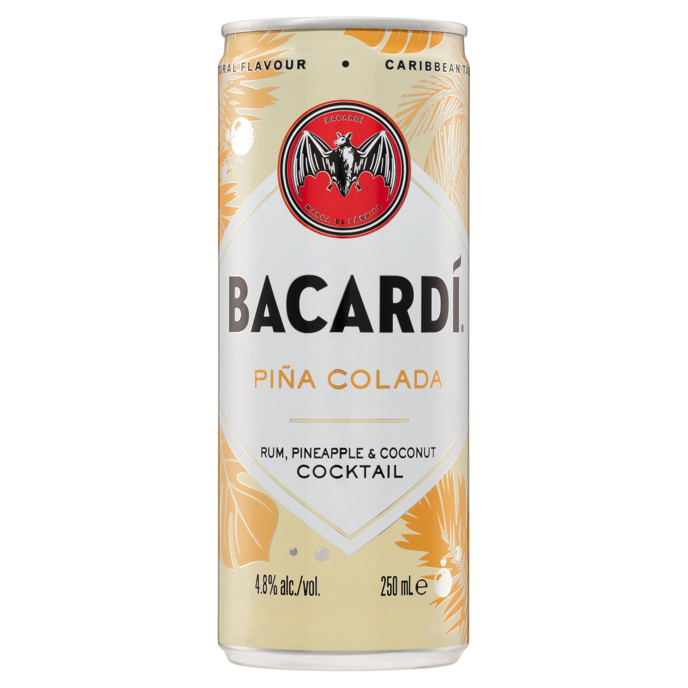 Bacardi Pina Colada Can 250mL - Harry's Liquor