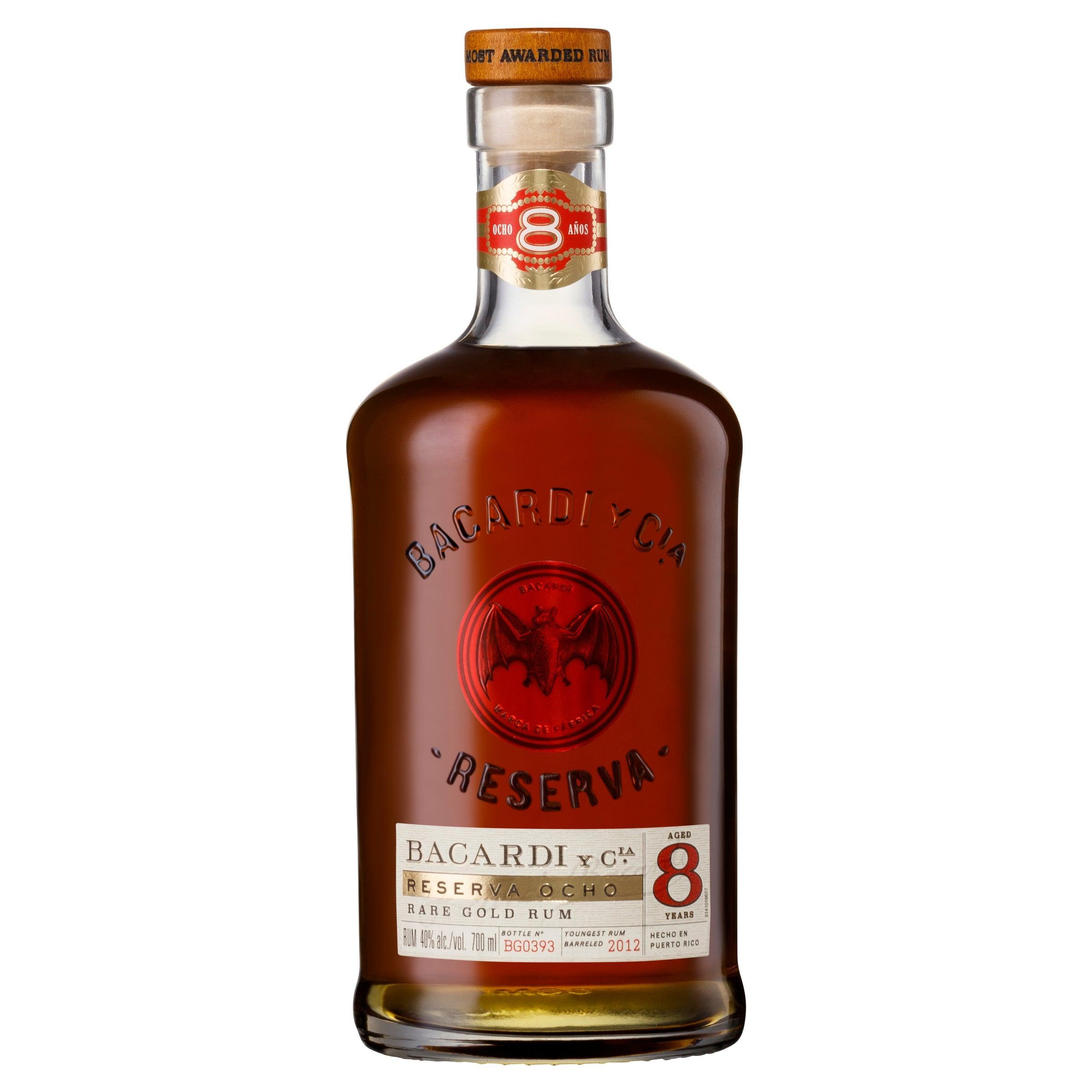 Bacardi Reserva Ocho 8 Year Old Rum 700mL - Harry's Liquor