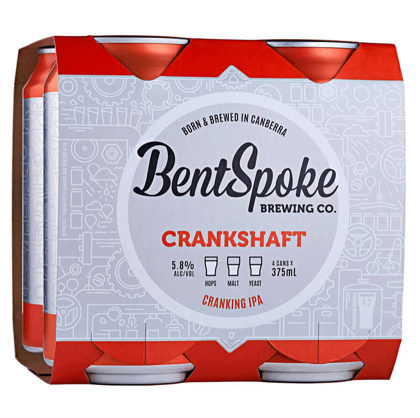 BentSpoke Crankshaft IPA Can 375mL - Harry's Liquor