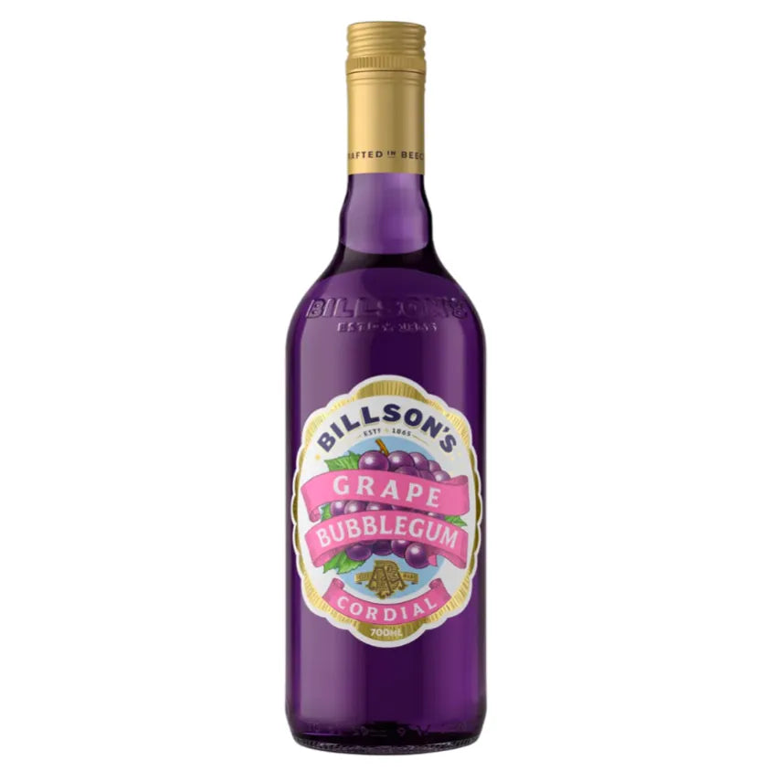 Billson's Grape Bubblegum Cordial 700mL - Harry's Liquor