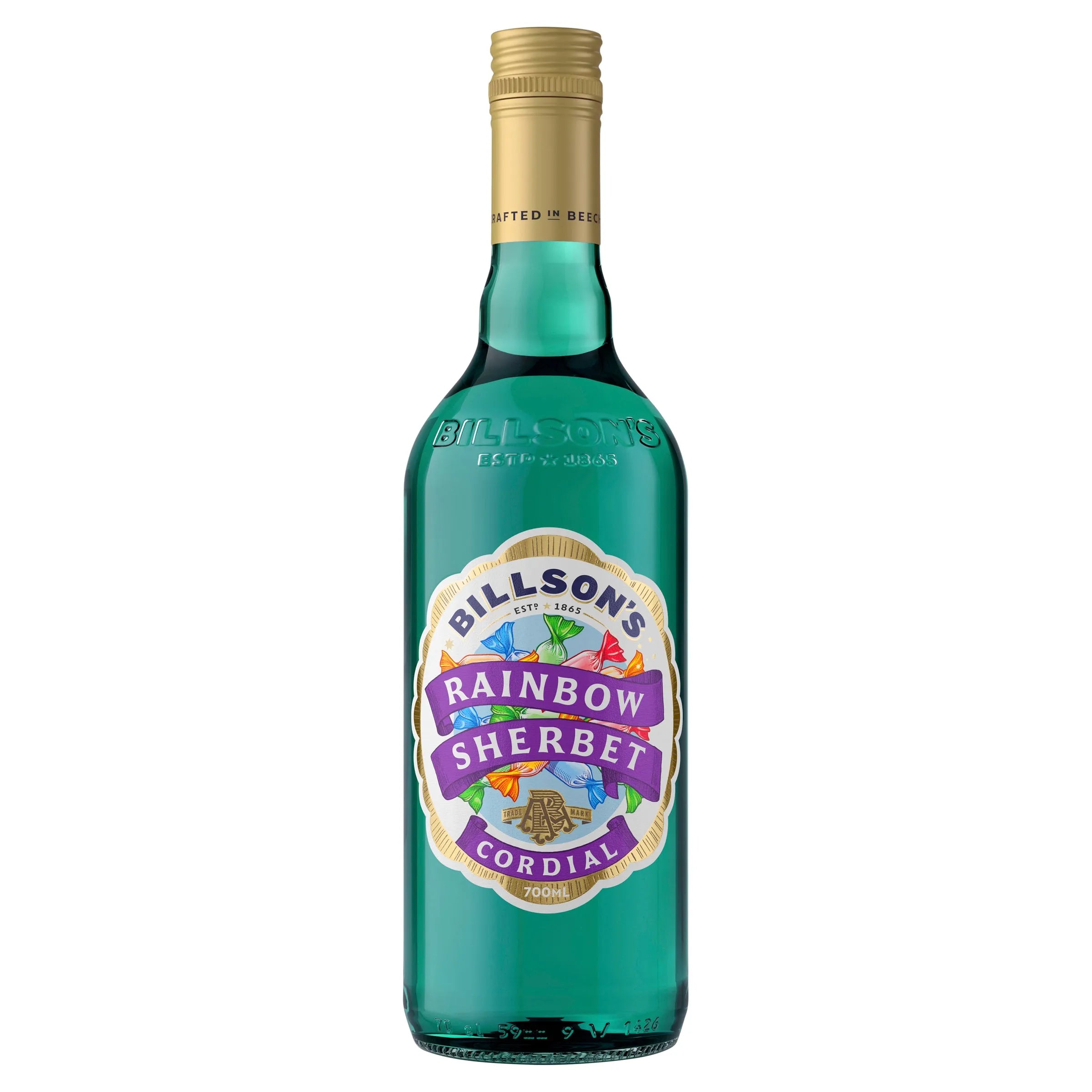 Billson's Rainbow Sherbet Cordial 700mL - Harry's Liquor