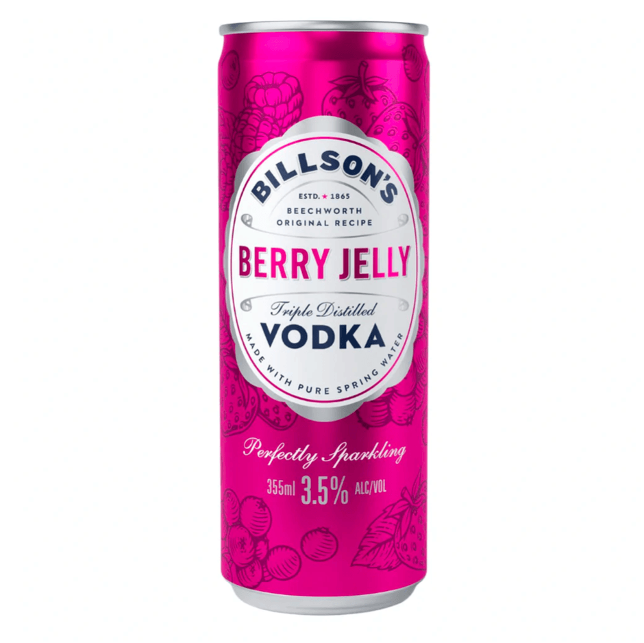 Billson's Vodka Berry Jelly Can 355mL - Harry's Liquor