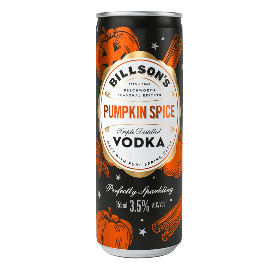 Billson's Vodka Pumpkin Spice Can 355mL - Harry's Liquor