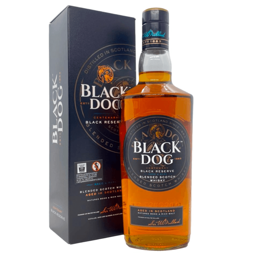 Black Dog Black Reserve Indian Whisky 700mL - Harry's Liquor