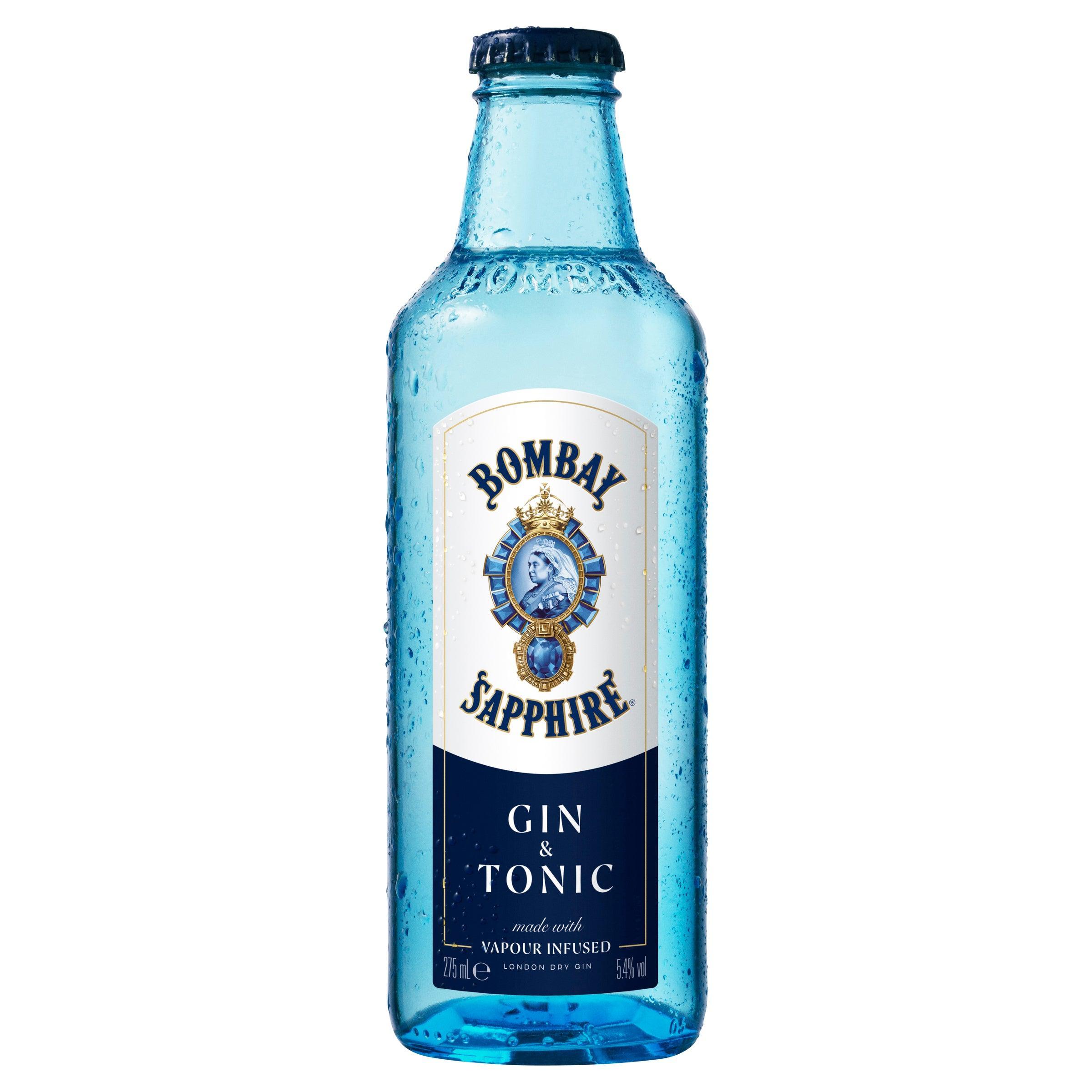 Bombay Sapphire Gin & Tonic Bottle 275mL - Harry's Liquor