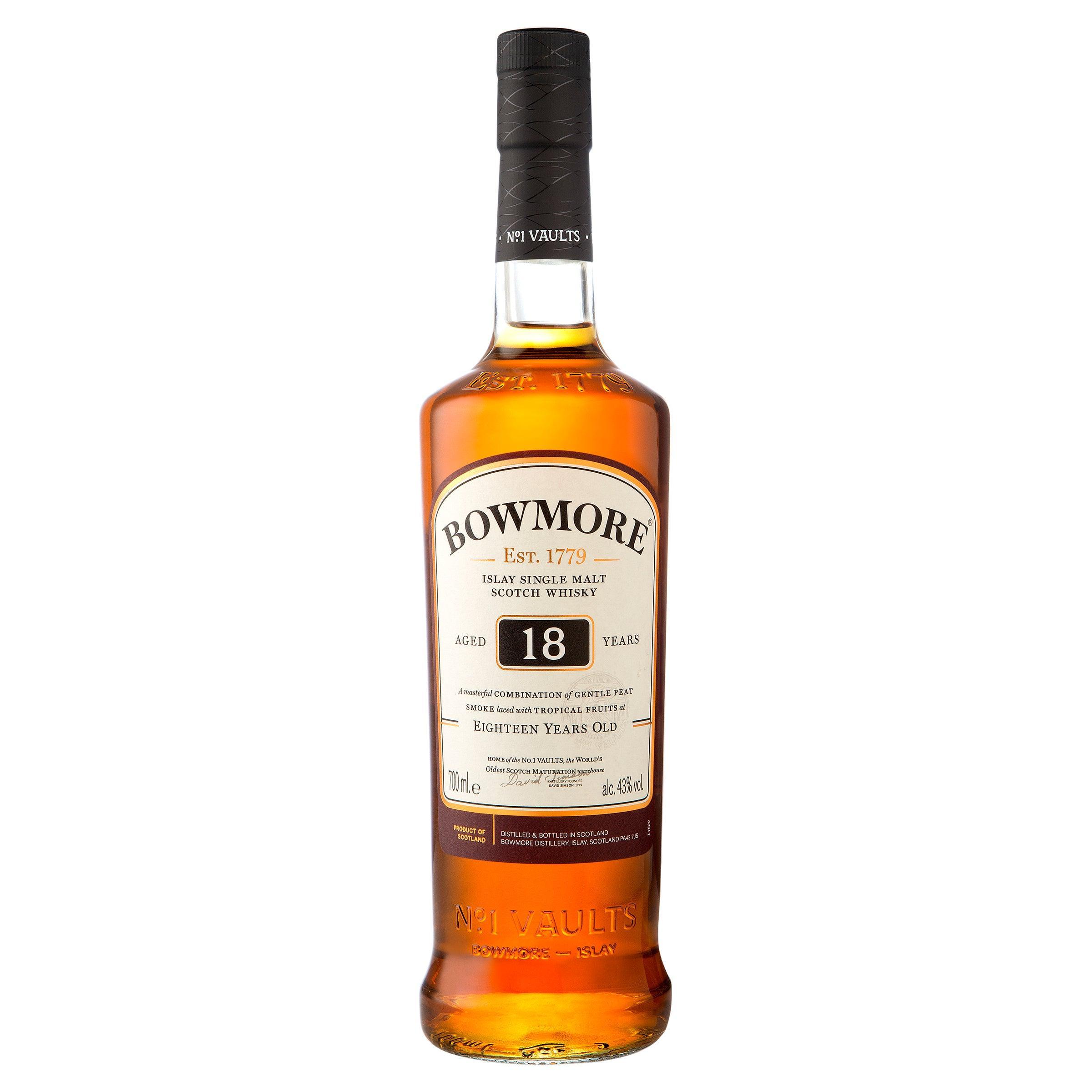 Bowmore 18 Year Old Scotch Whisky 700mL - Harry's Liquor