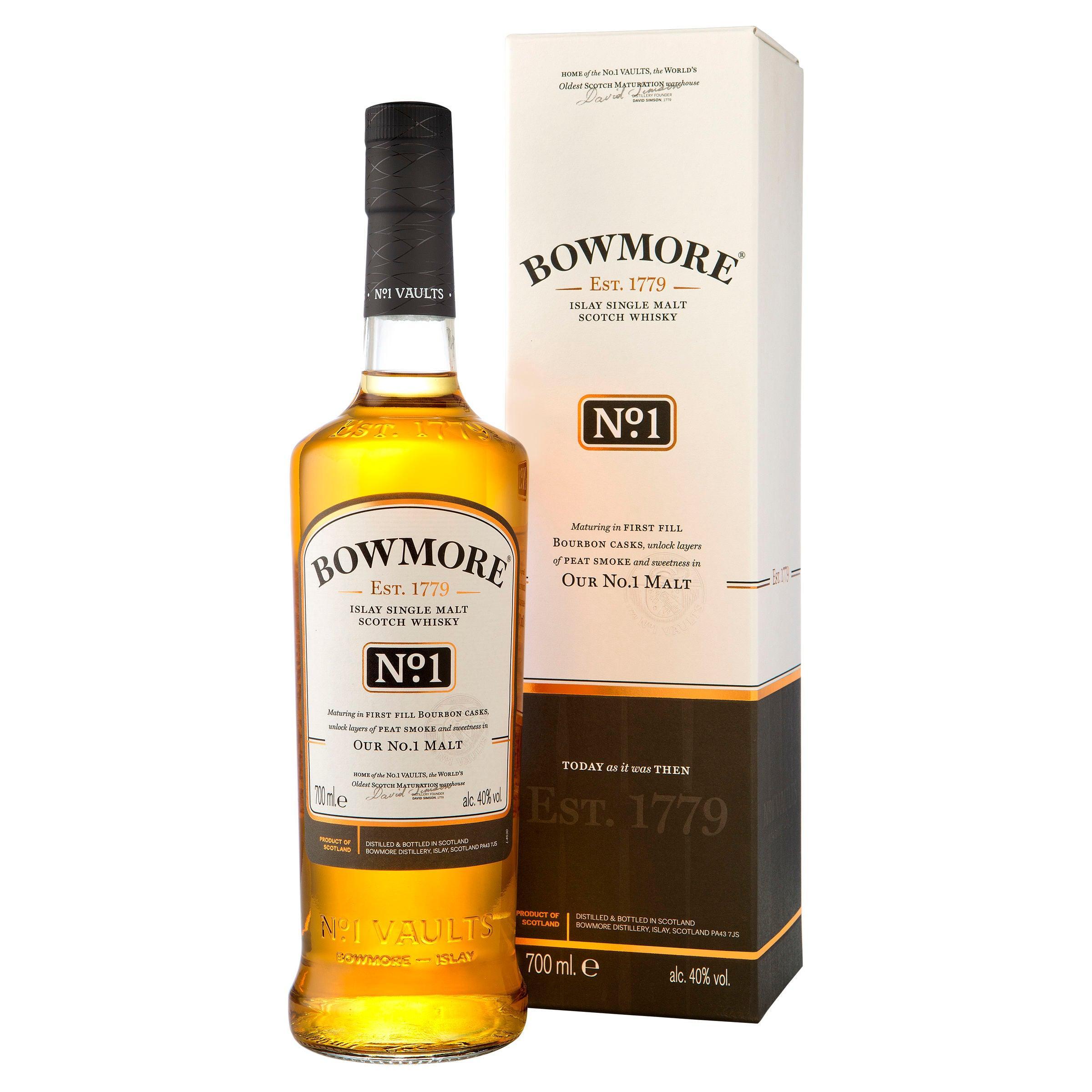 Bowmore No. 1 Islay Single Malt Scotch Whisky 700mL - Harry's Liquor