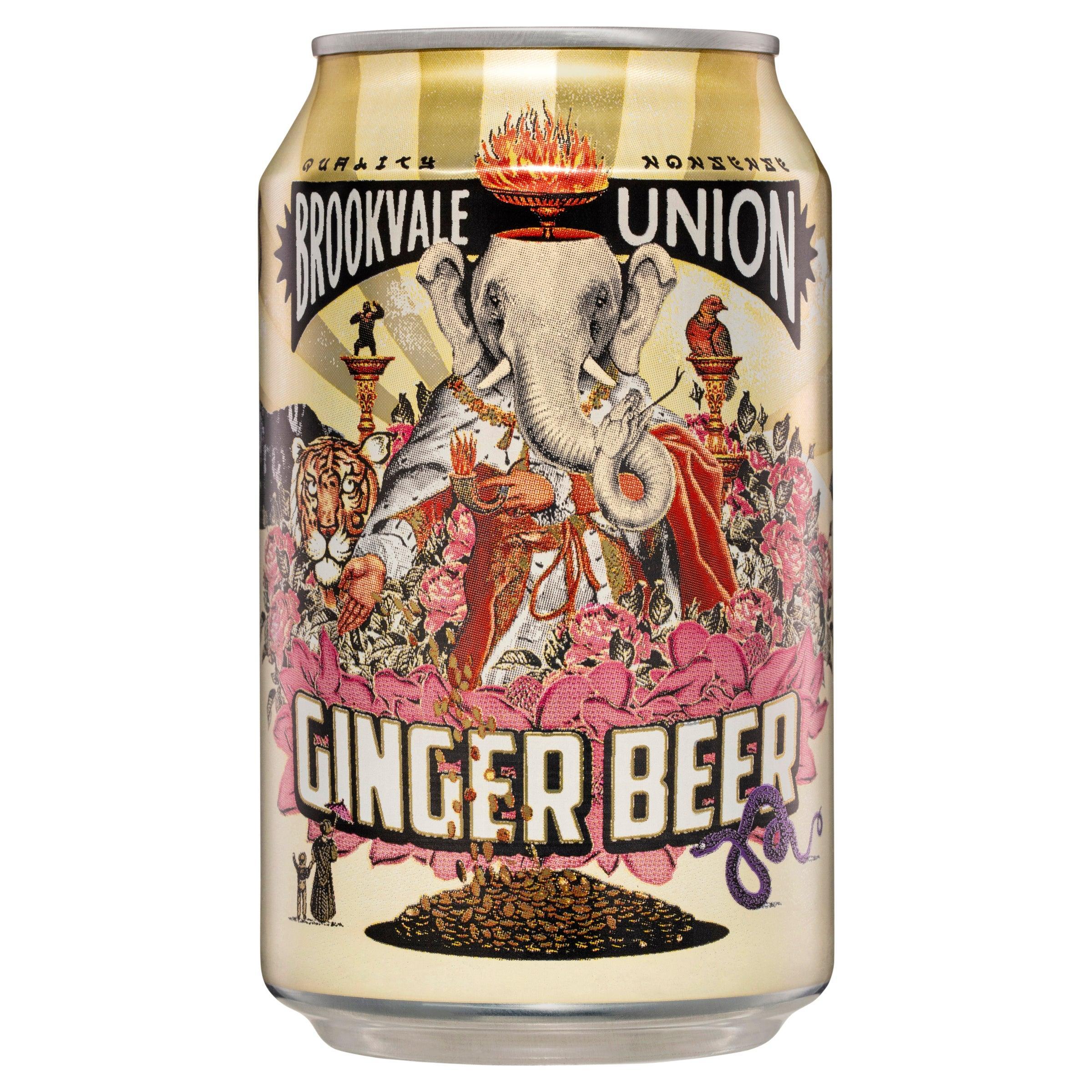 Brookvale Union Ginger Beer Can 330mL - Harry's Liquor