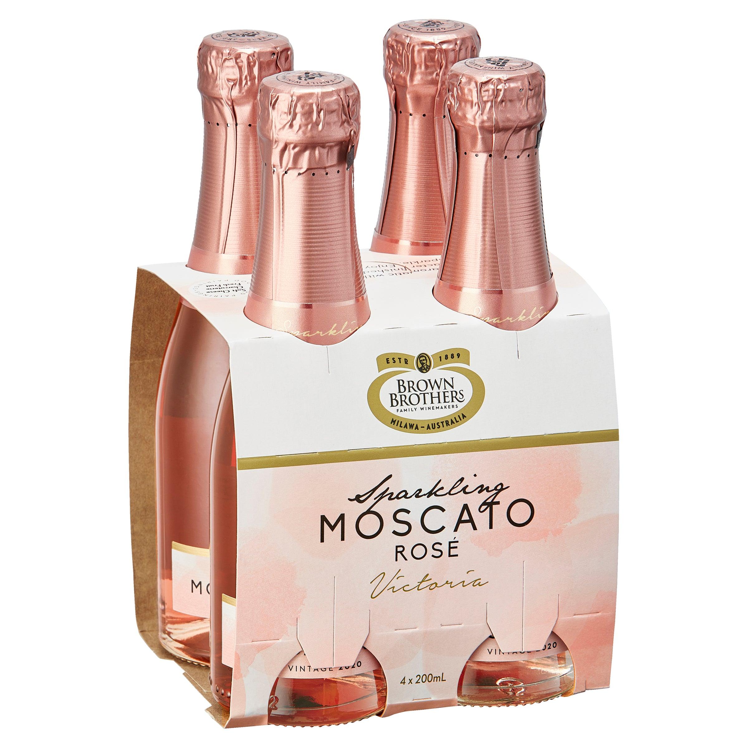 Brown Brothers Sparkling Moscato Rosa 200mL - Harry's Liquor