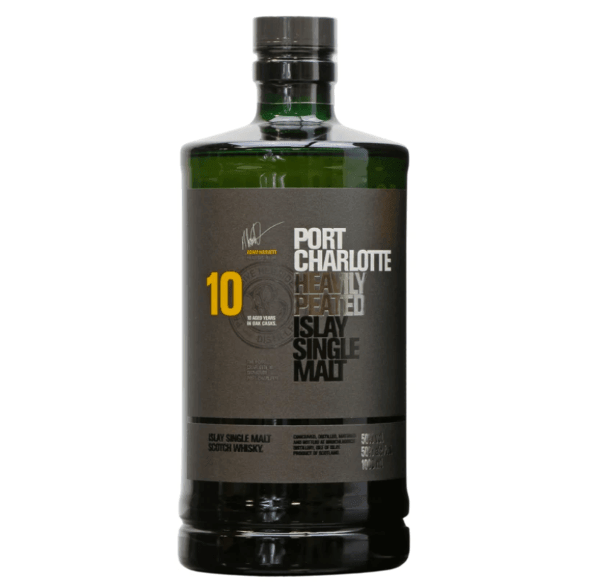 Bruichladdich Port Charlotte 10 Year Old Scotch Whisky 700mL - Harry's Liquor