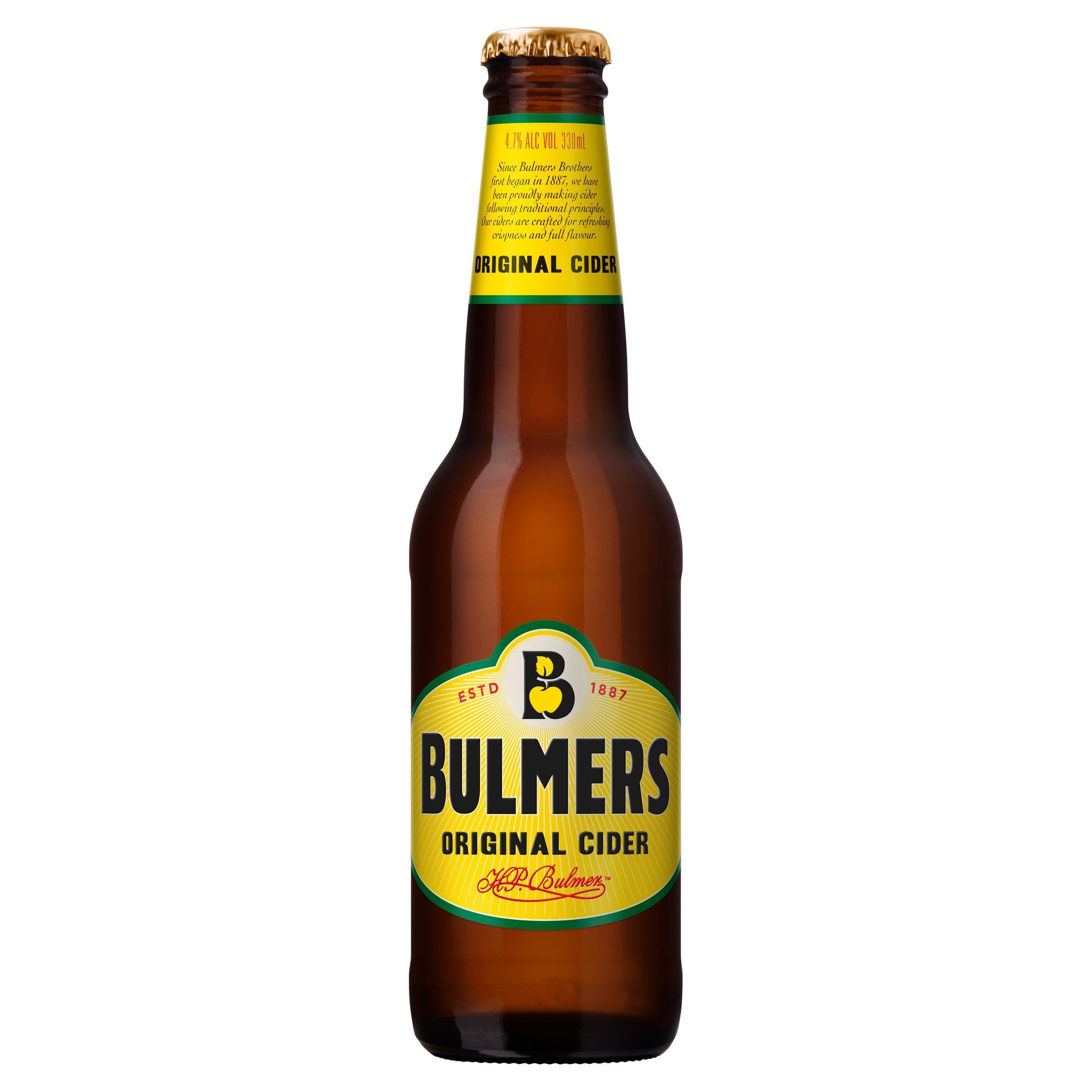 Bulmers Original Apple Cider Bottle 330mL - Harry's Liquor