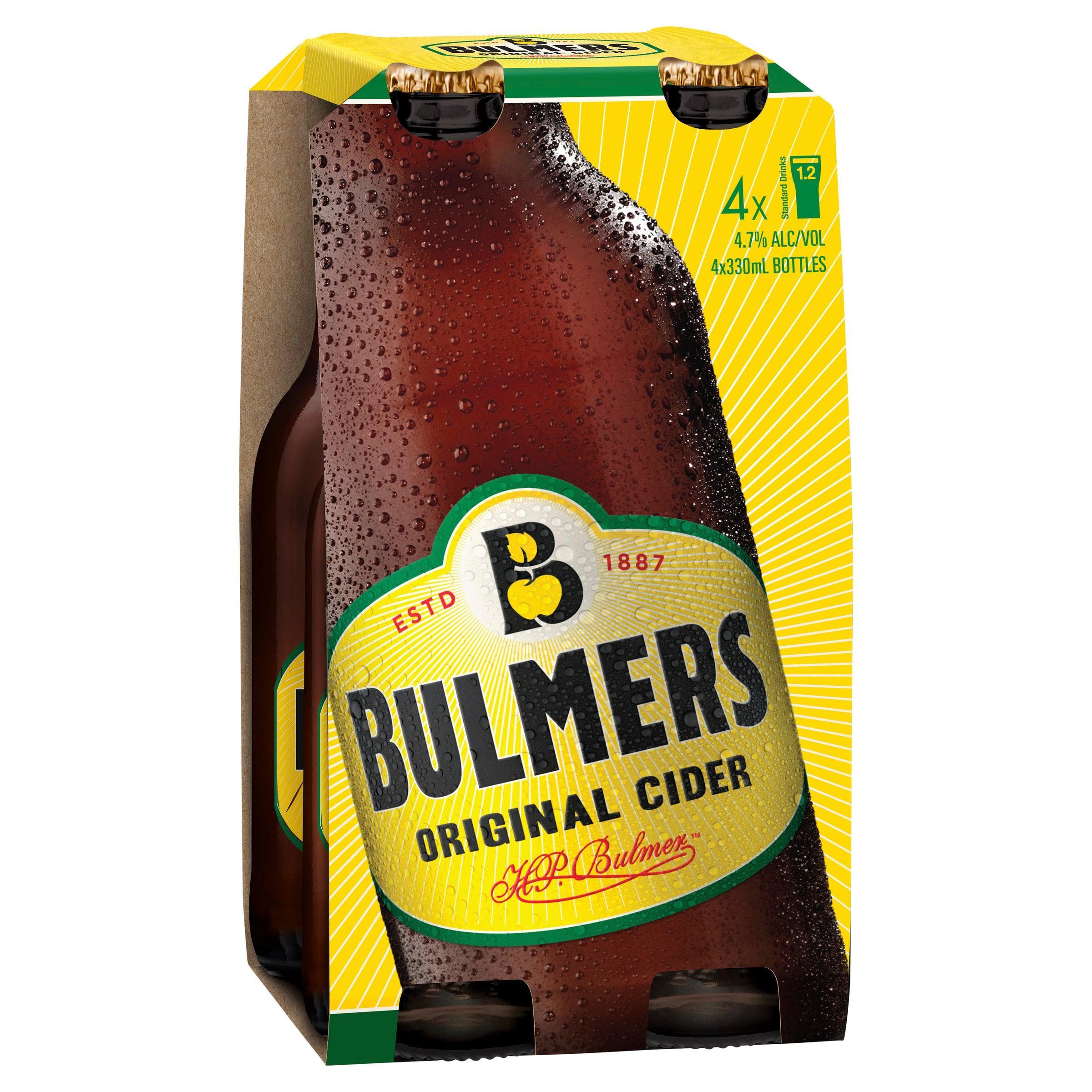 Bulmers Original Apple Cider Bottle 330mL - Harry's Liquor