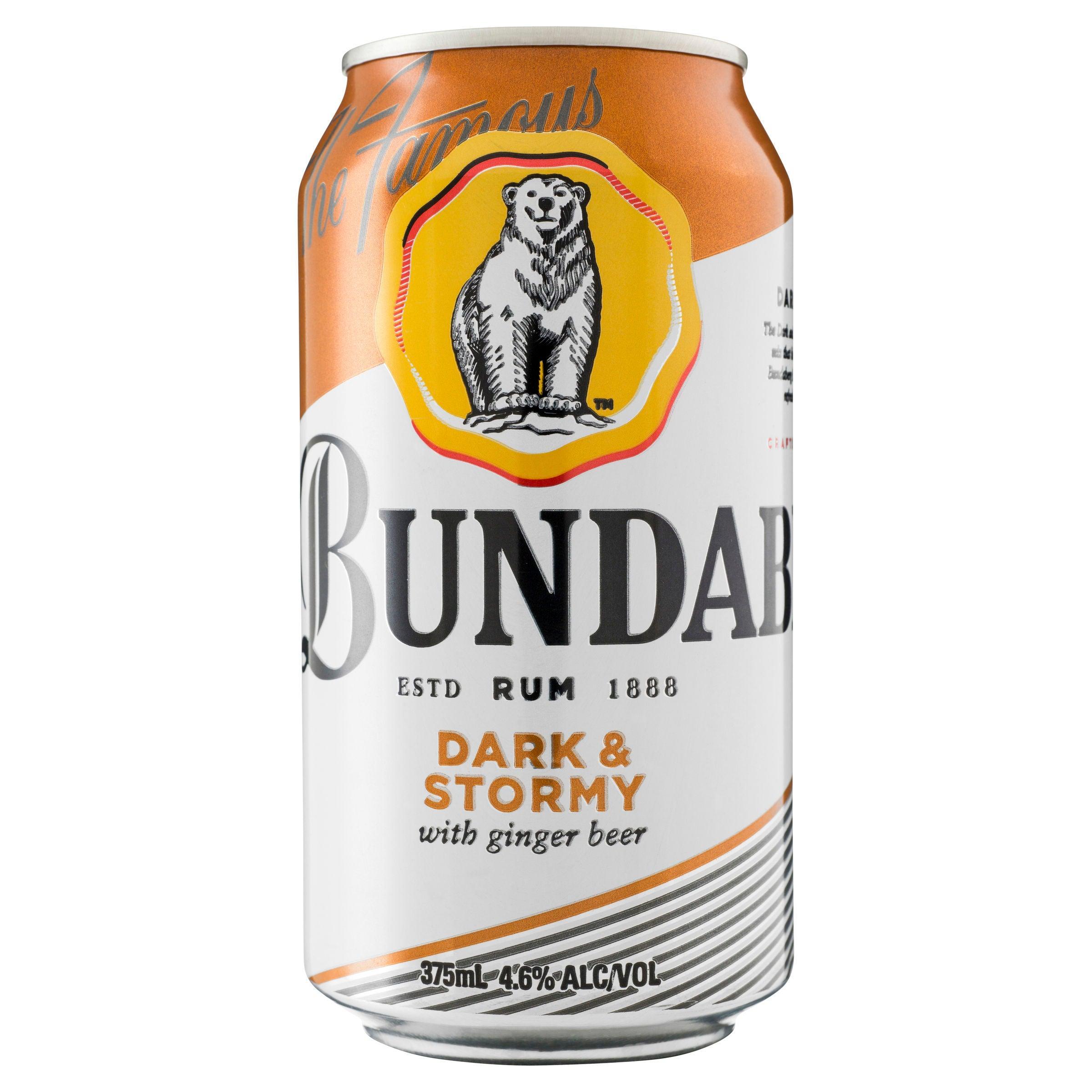 Bundaberg Dark & Stormy Can 375mL - Harry's Liquor