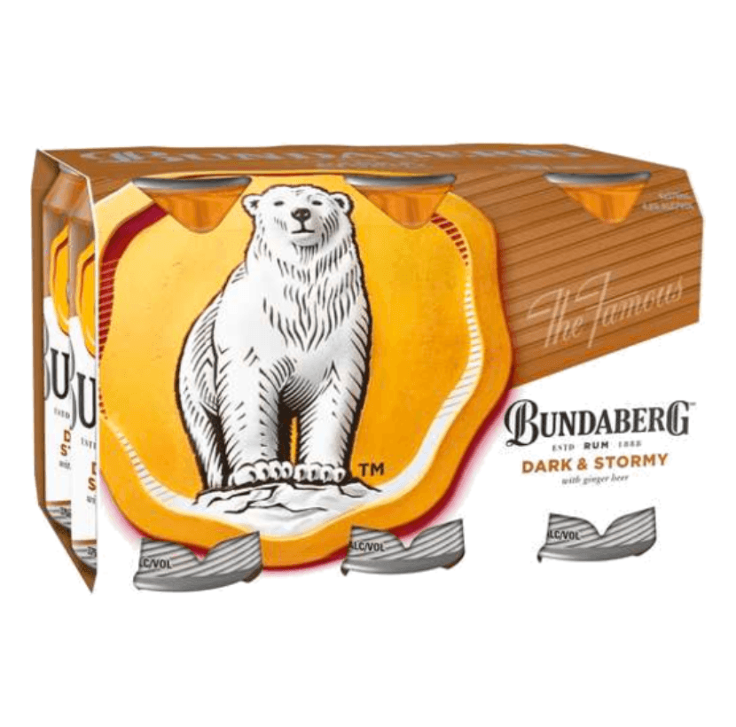 Bundaberg Dark & Stormy Can 375mL - Harry's Liquor