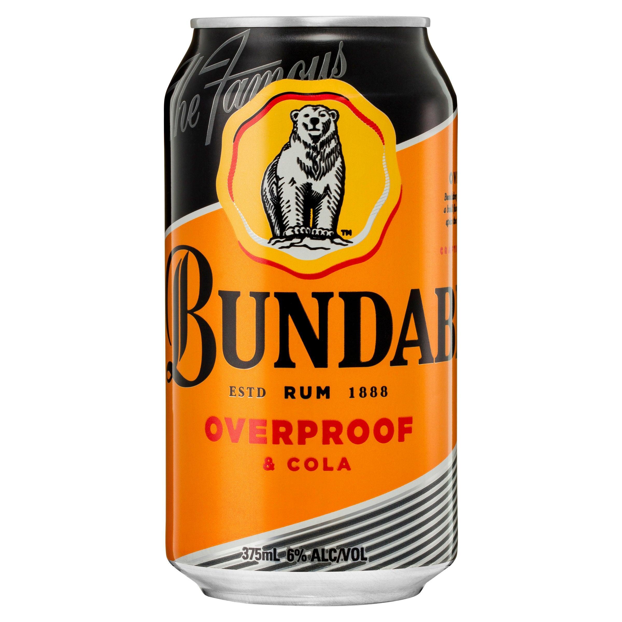 Bundaberg O.P Rum & Cola Can 375mL - Harry's Liquor