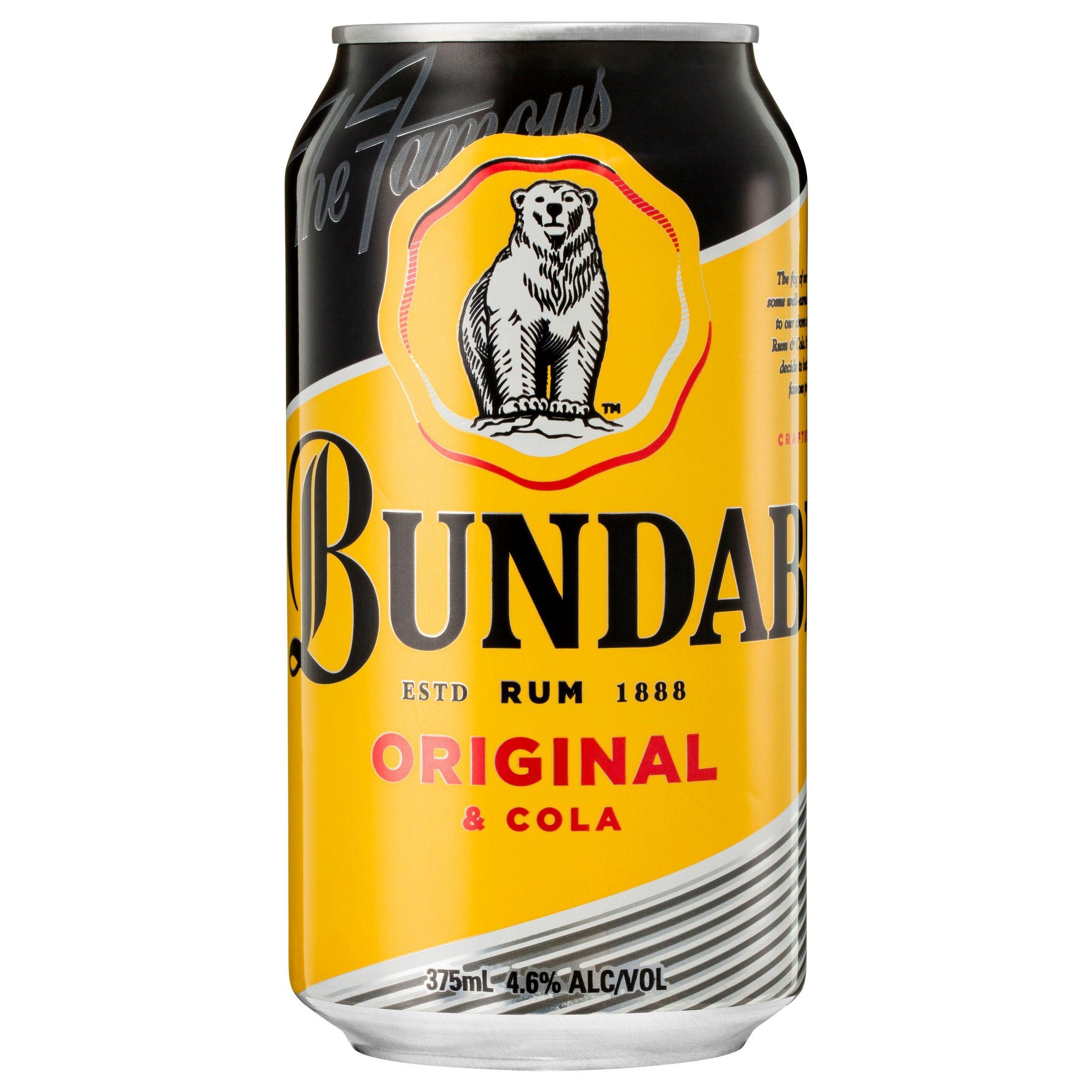 Bundaberg U.P Rum & Cola Can 375mL - Harry's Liquor