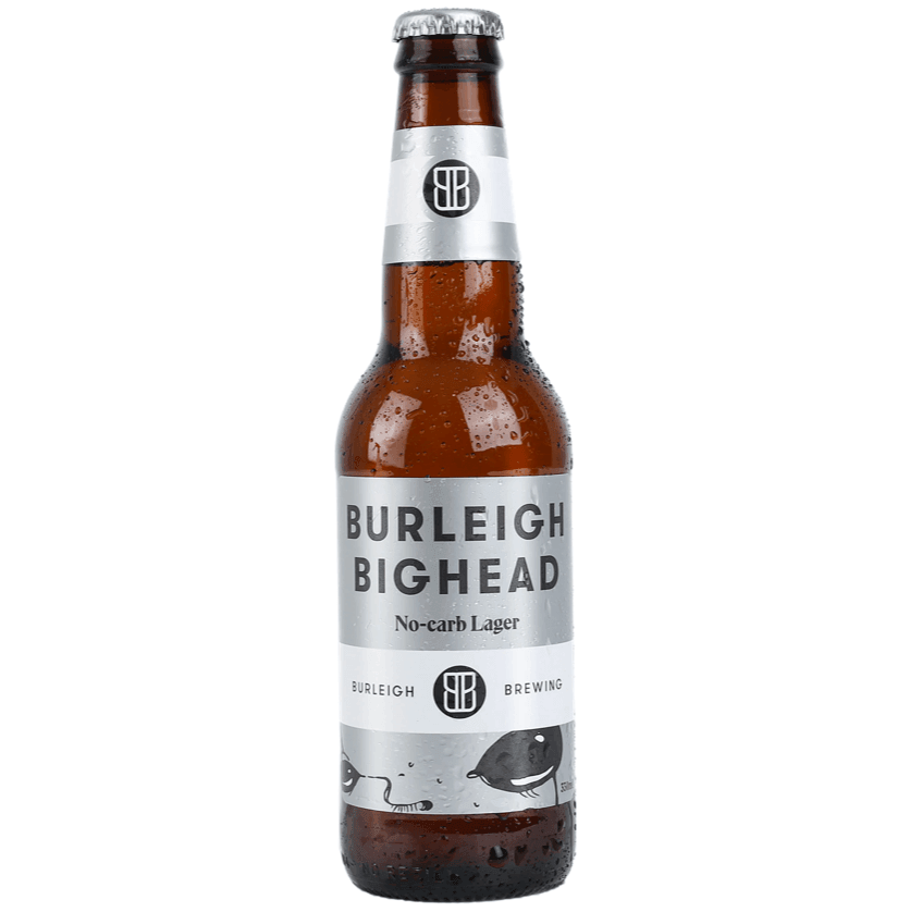 Burleigh Brewing Big Head No Carb Beer Bottle 330mL - Harry's Liquor