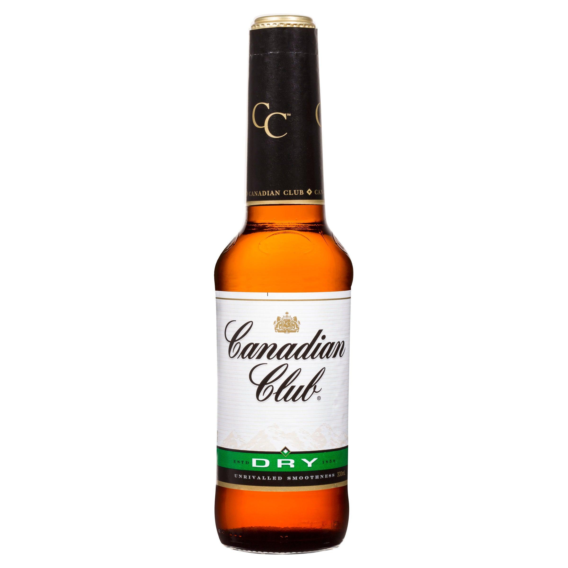 Canadian Club Whisky & Dry Bottle 330mL - Harry's Liquor