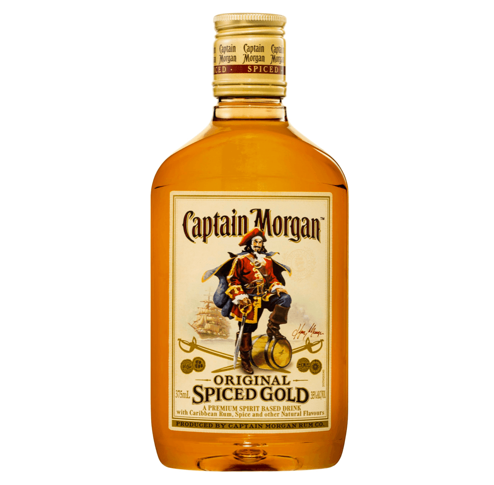 Captain Morgan Original Spiced Gold Rum 375mL - Harry's Liquor