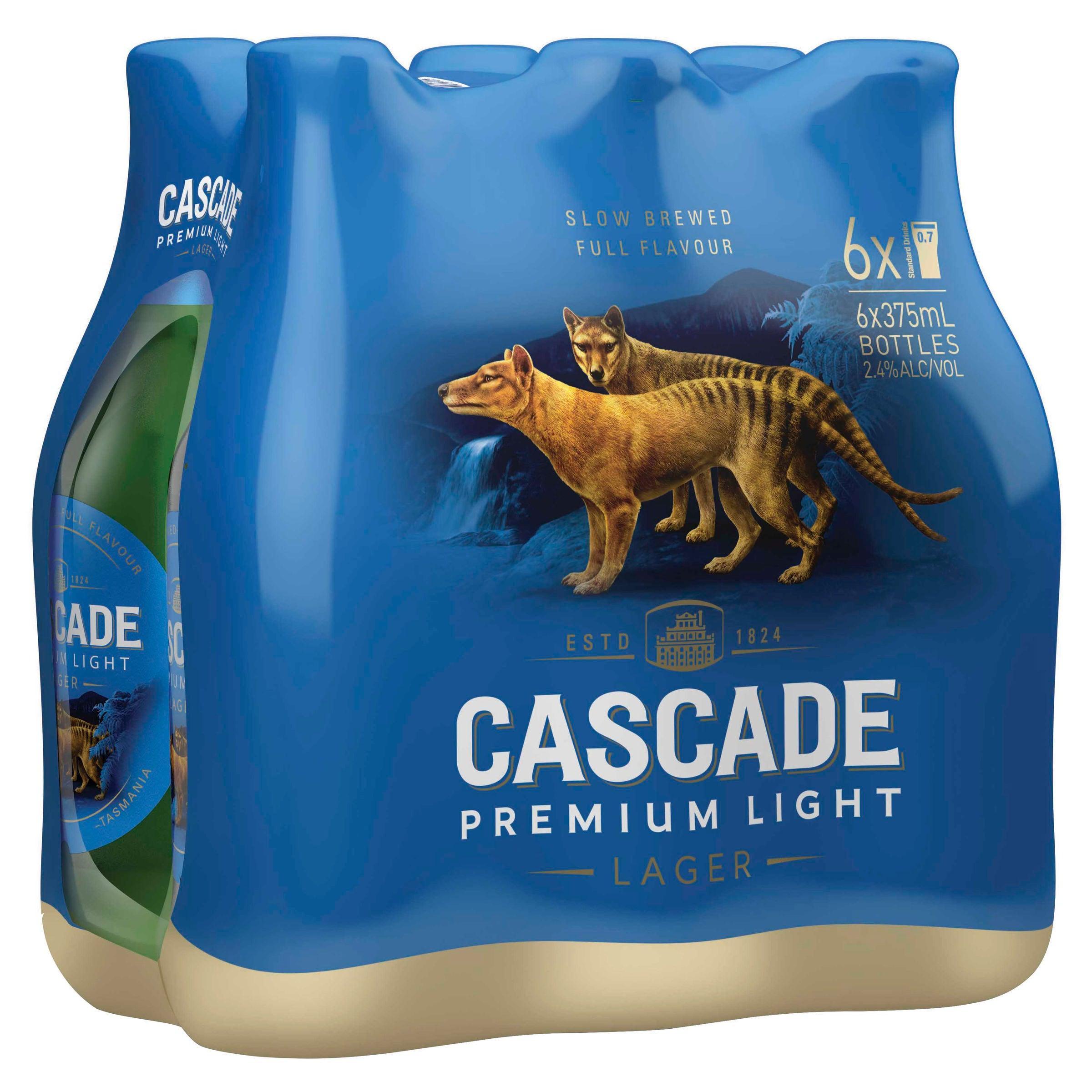 Cascade Premium Light Bottle 375mL - Harry's Liquor